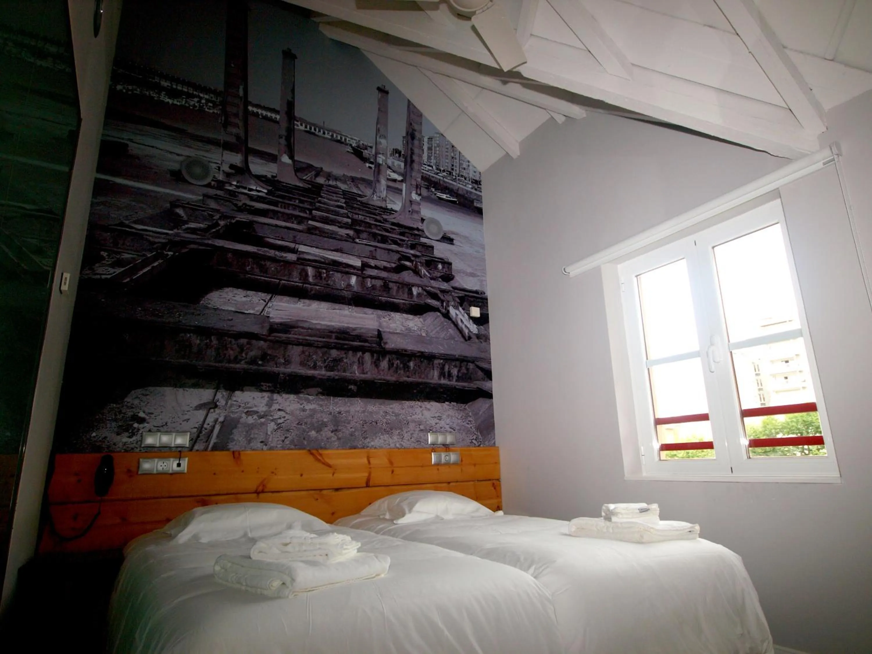 Bed in Hosteria Santander