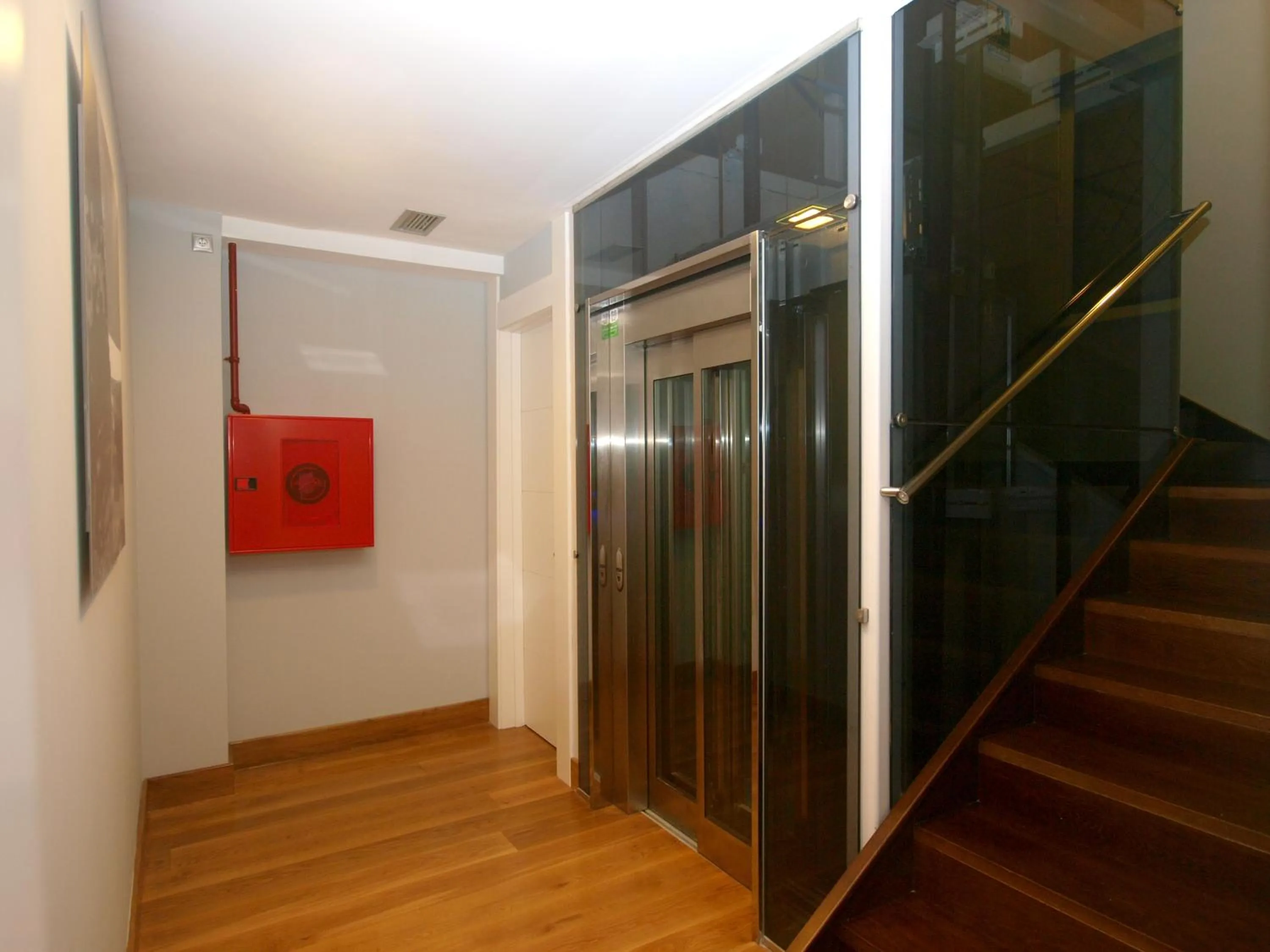 Lobby or reception in Hosteria Santander