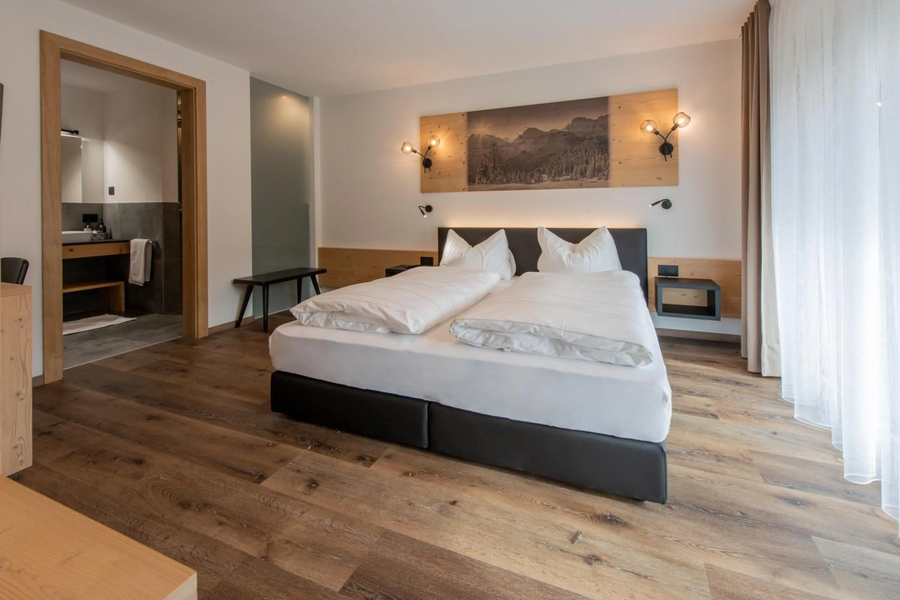 Bed in CHALET NORA