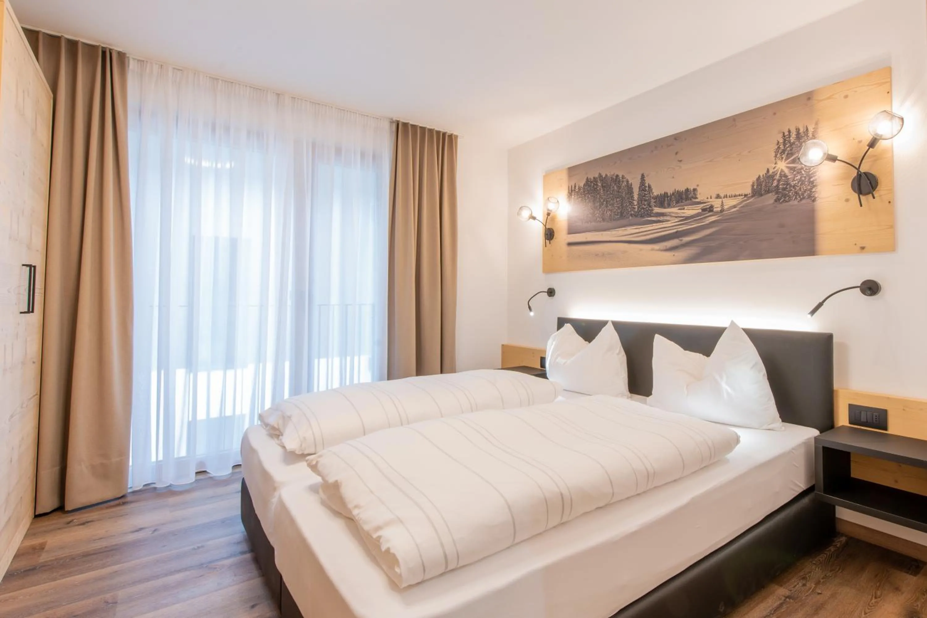 Bed in CHALET NORA