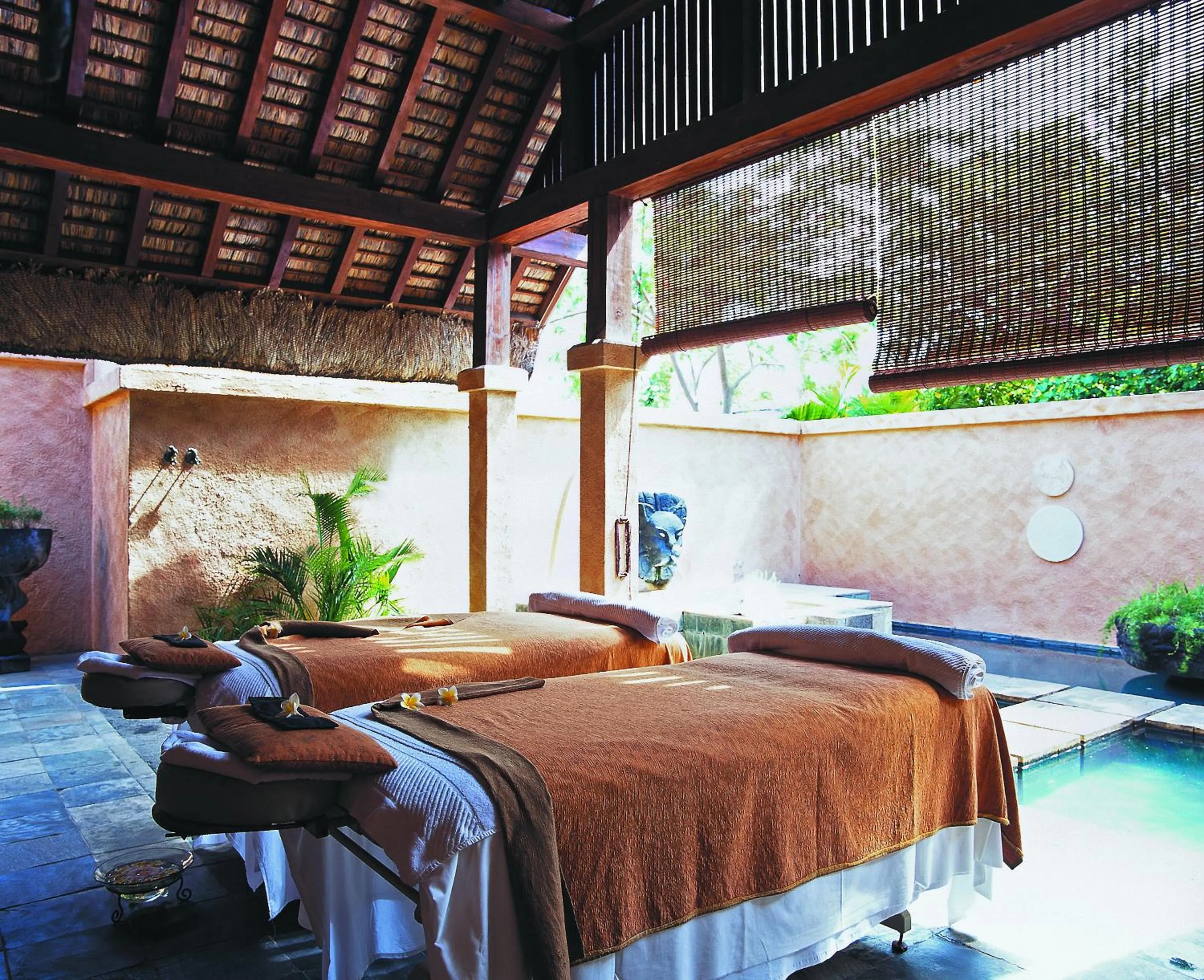 Spa and wellness centre/facilities in The Oberoi Beach Resort, Mauritius