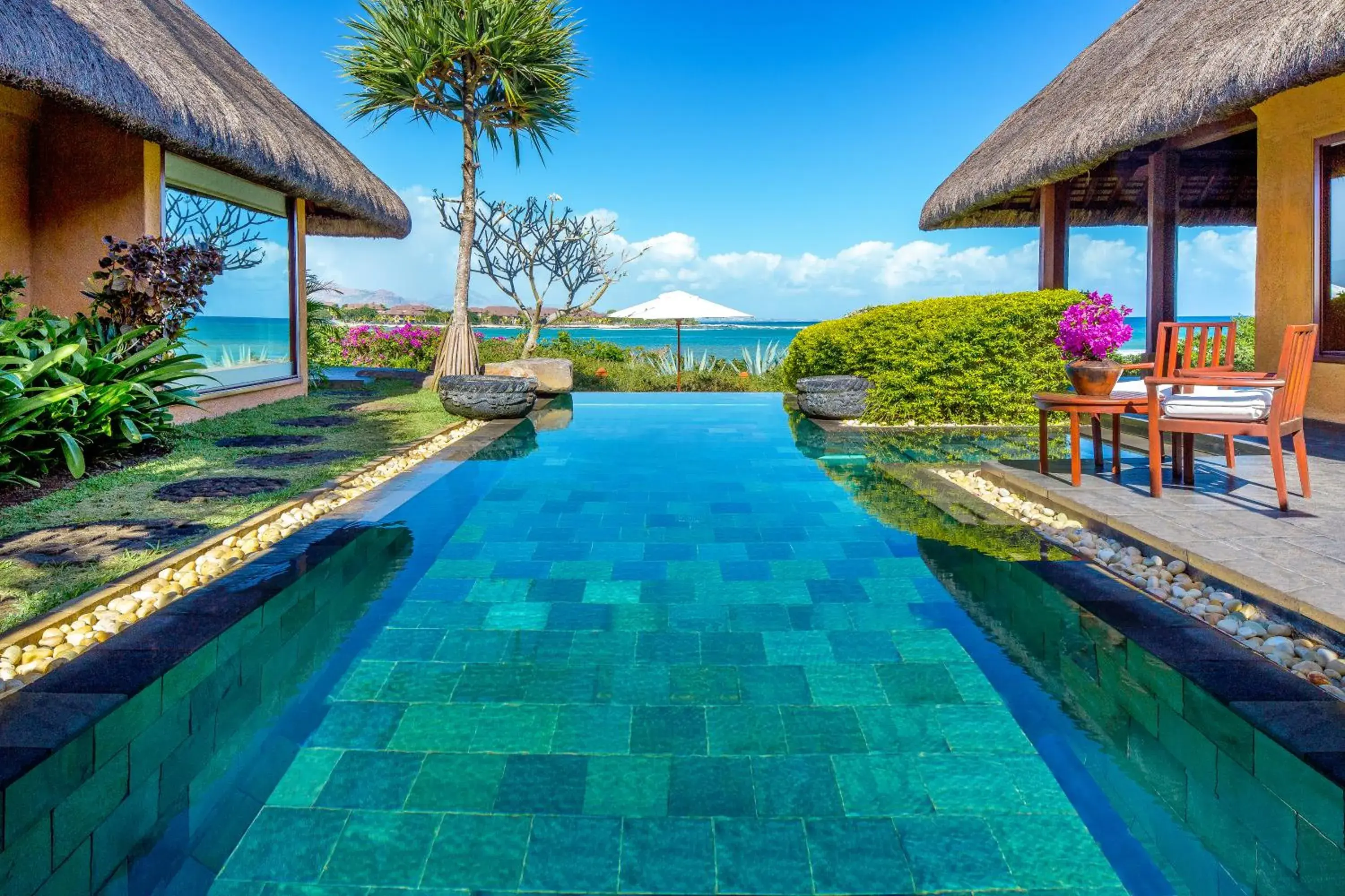 Three Bedroom Royal Villa with Private Pool in The Oberoi Beach Resort, Mauritius Three Bedroom Royal Villa with Private Pool in The Oberoi Beach Resort, Mauritius