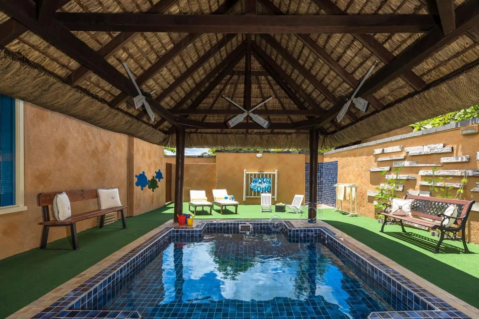 Kids's club in The Oberoi Beach Resort, Mauritius