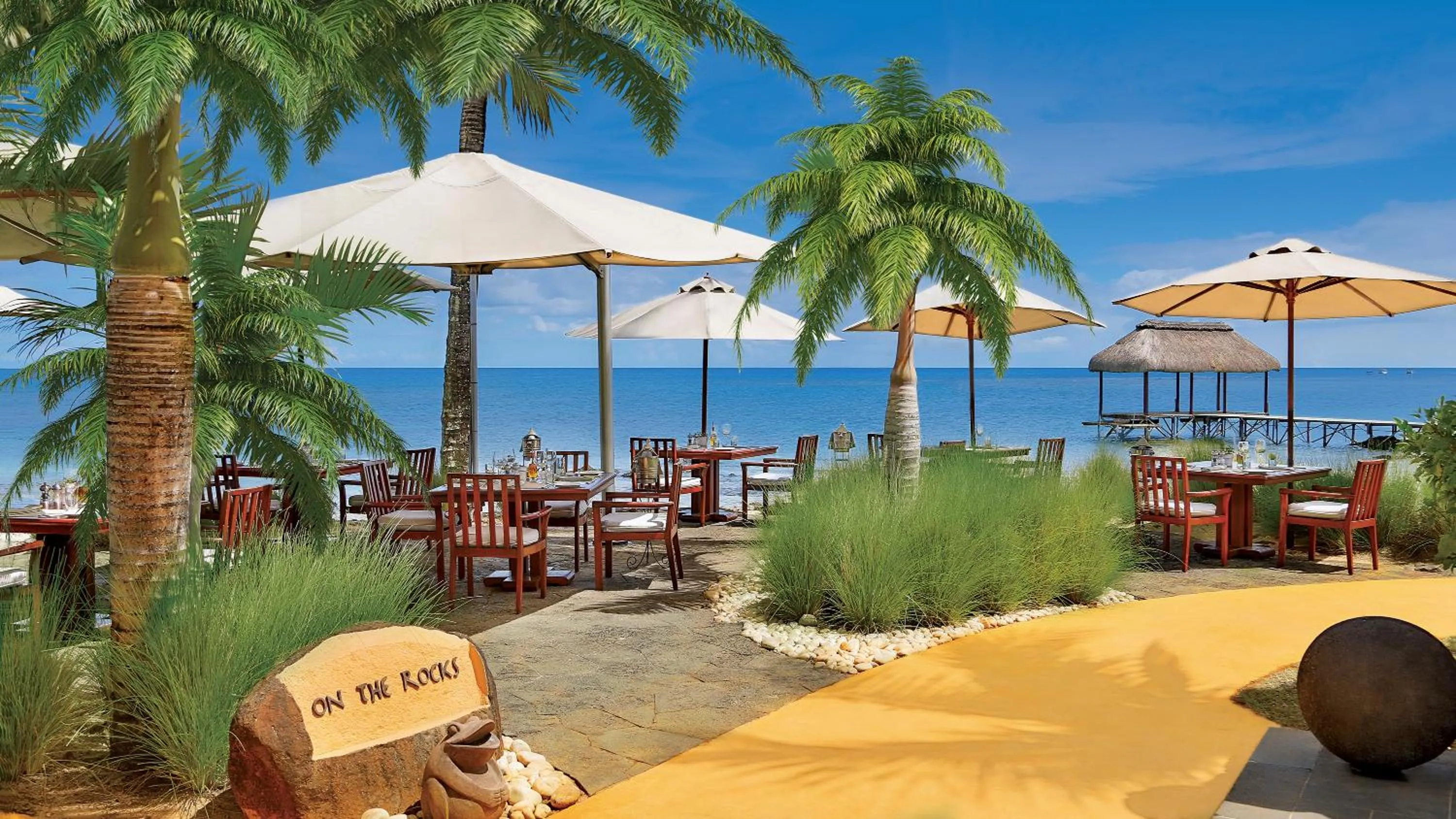Restaurant/places to eat in The Oberoi Beach Resort, Mauritius