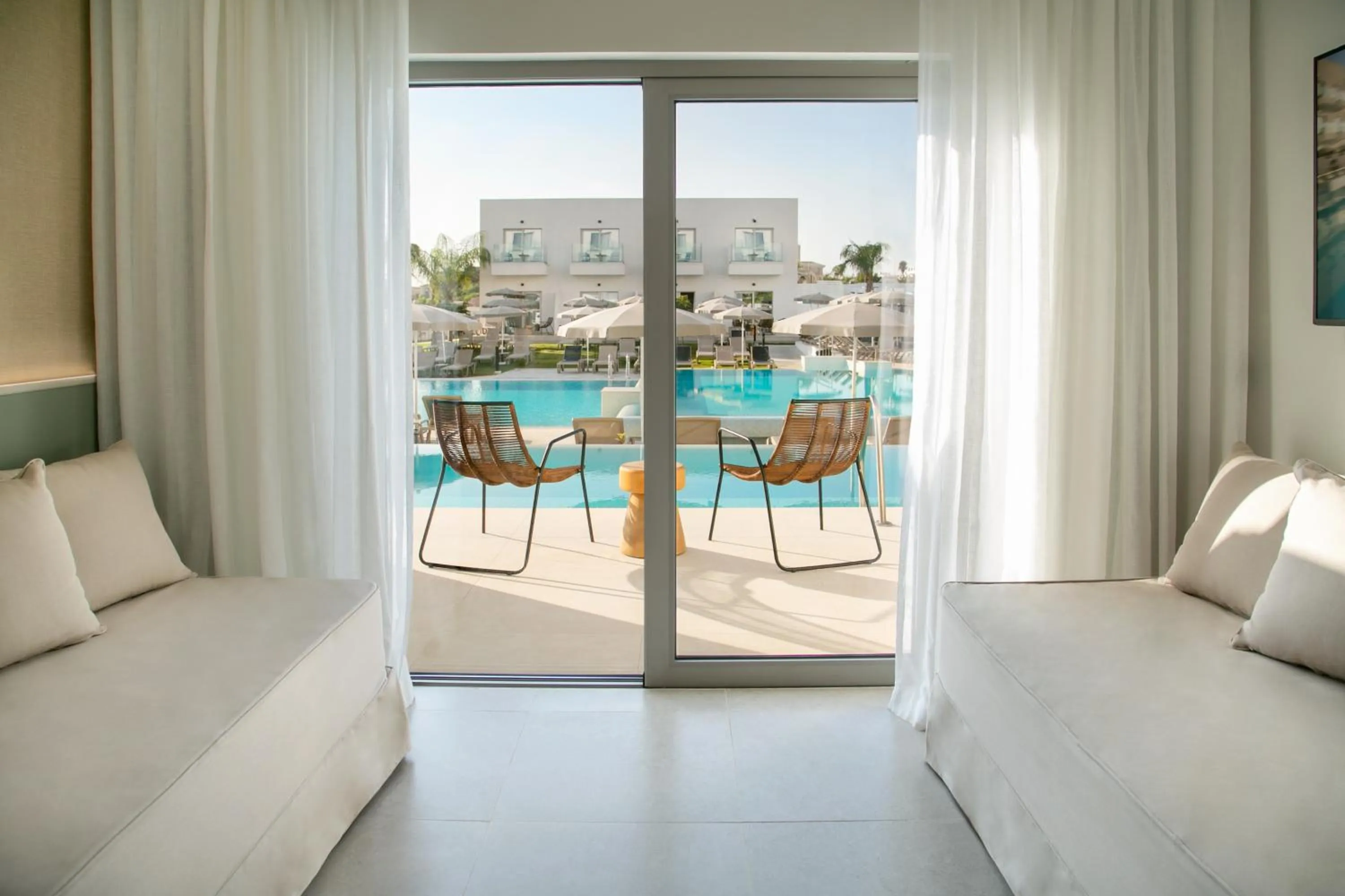 Bedroom in Atlantica Aqua Blue