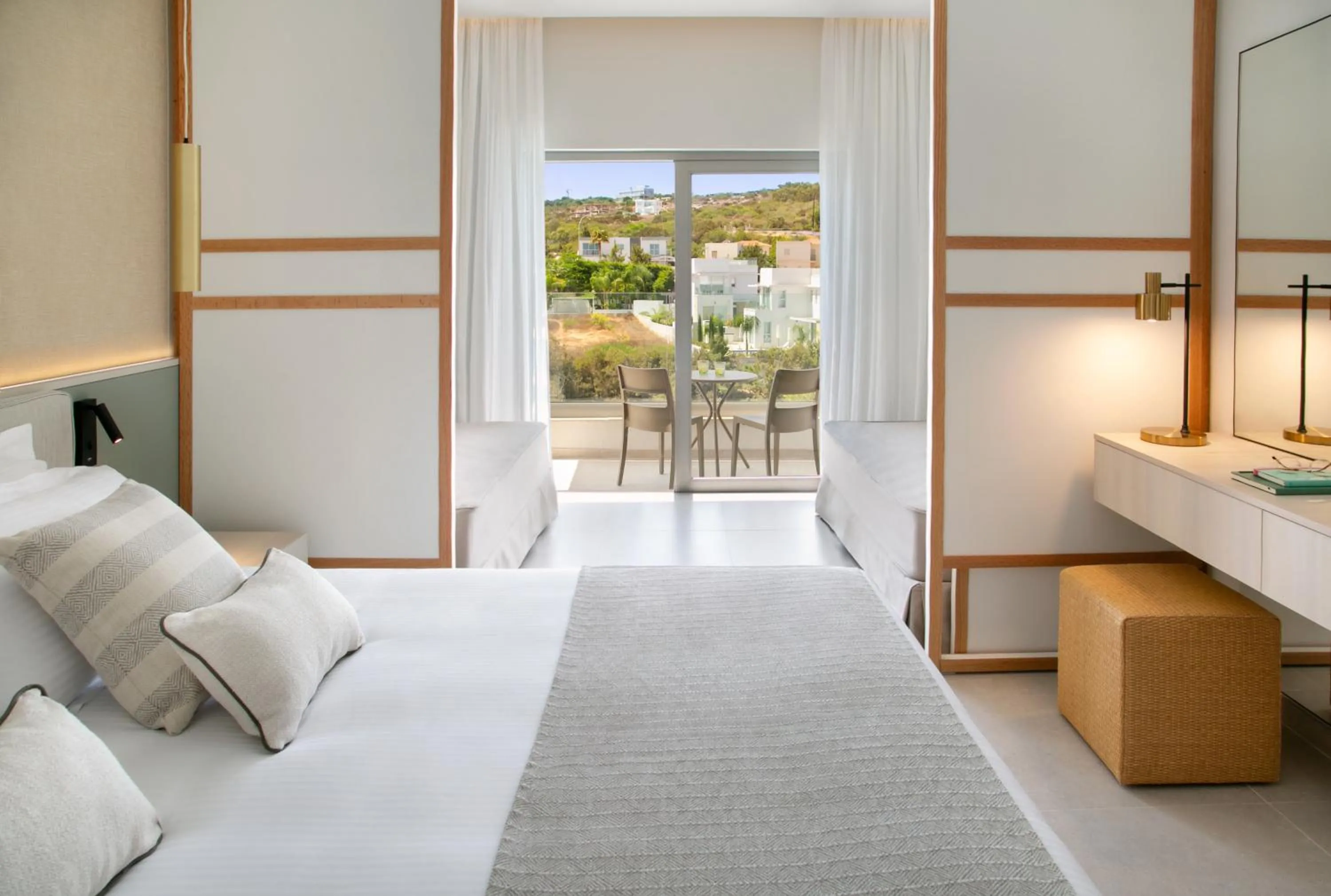 Photo of the whole room, Bed in Atlantica Aqua Blue