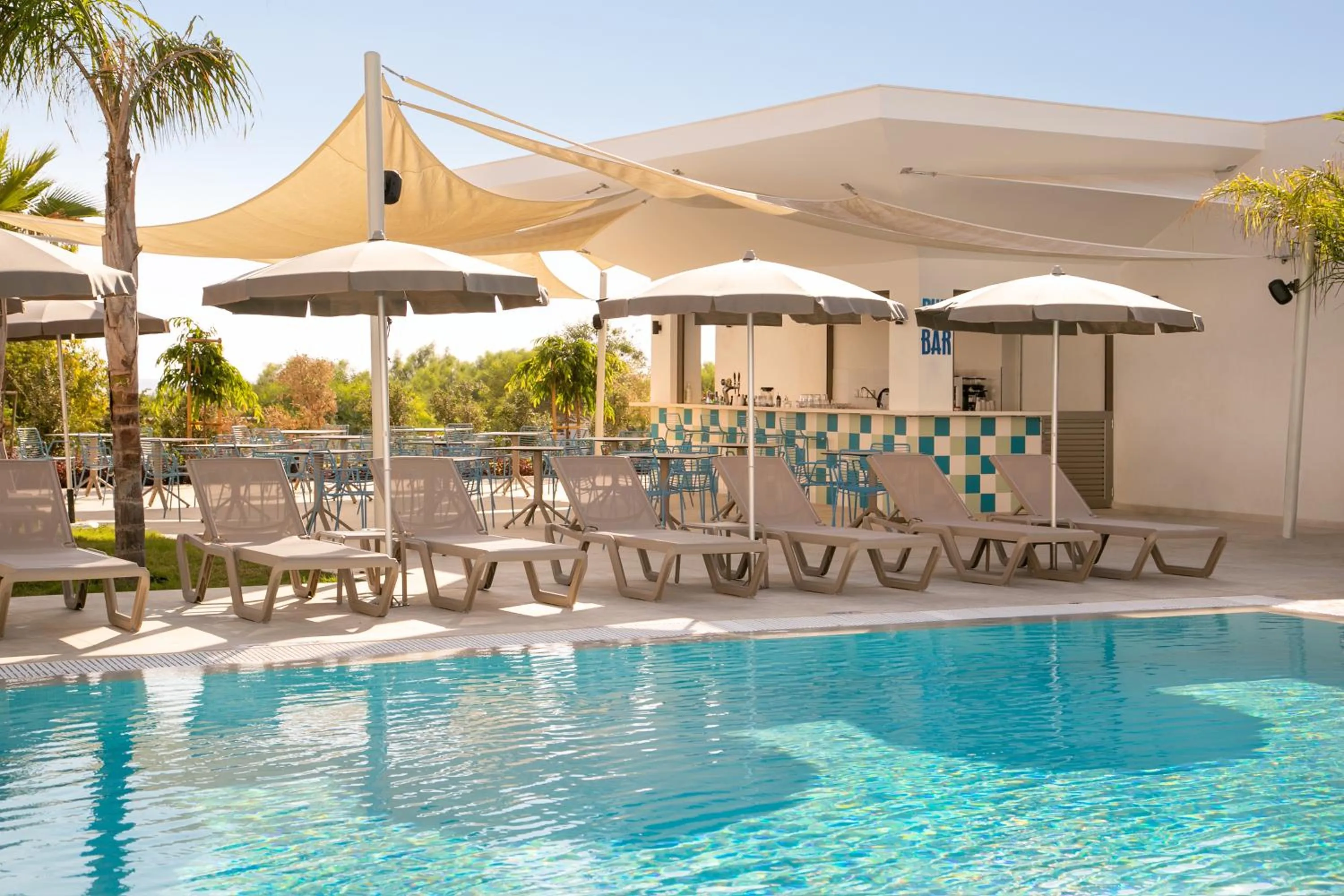 Lounge or bar in Atlantica Aqua Blue