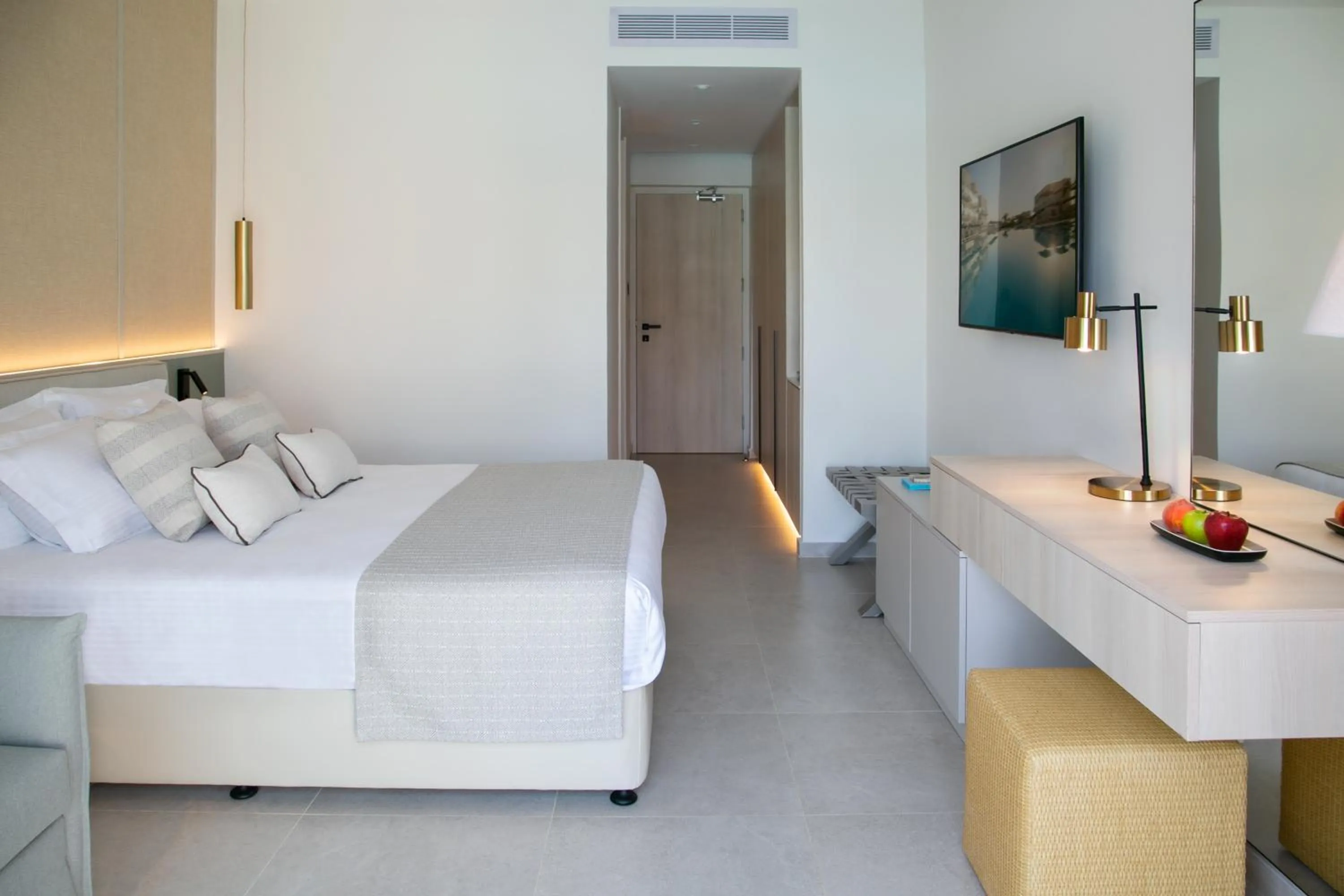 Photo of the whole room, Bed in Atlantica Aqua Blue