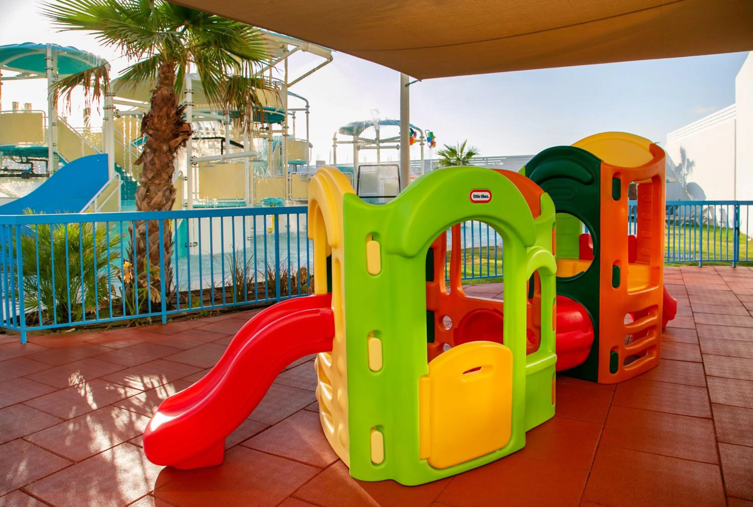 Children play ground in Atlantica Aqua Blue