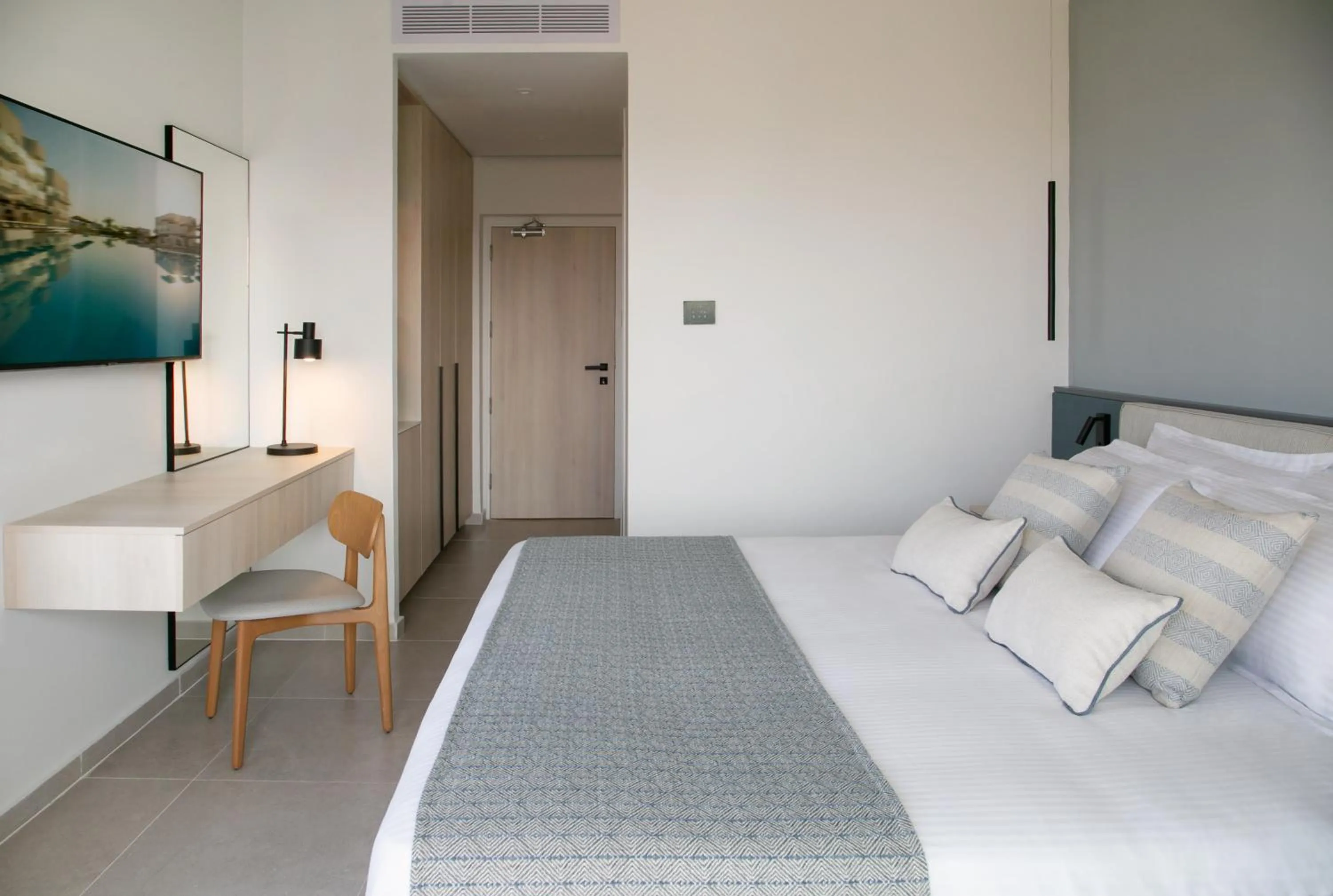 Photo of the whole room, Bed in Atlantica Aqua Blue