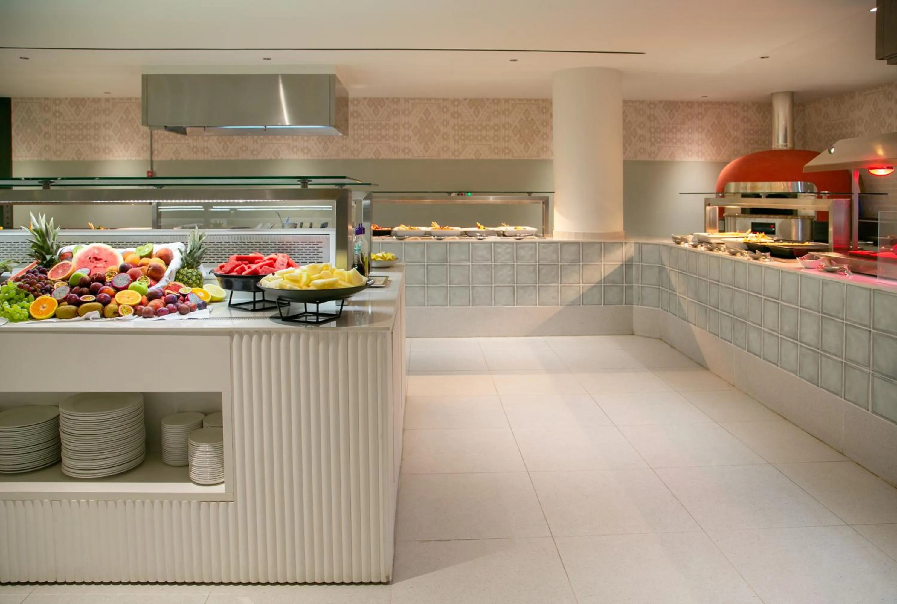 Buffet breakfast in Atlantica Aqua Blue