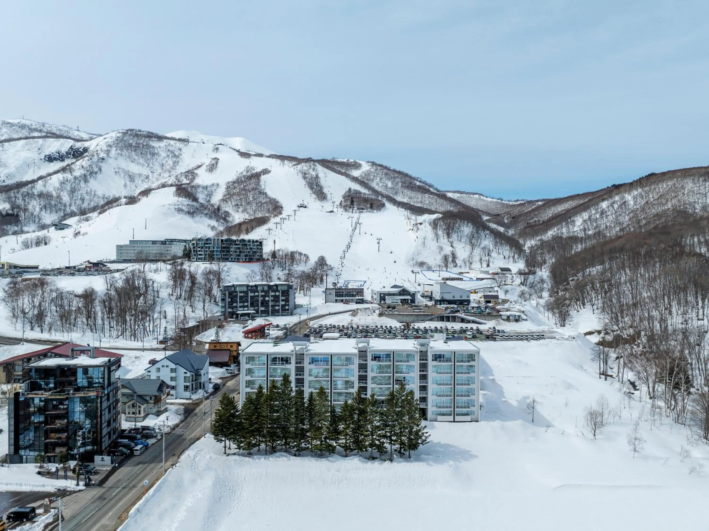 Winter in Niseko Landmark View