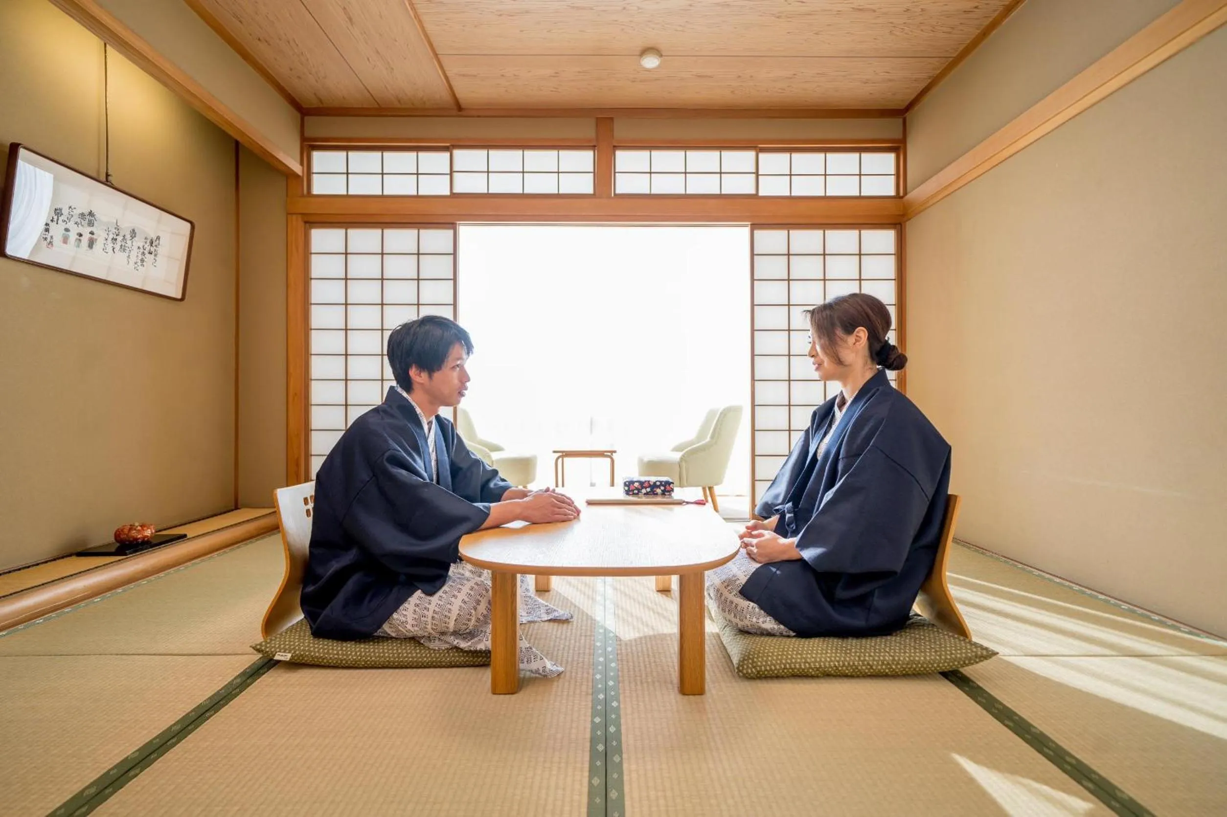 Photo of the whole room in Ryokan Ryokufuso