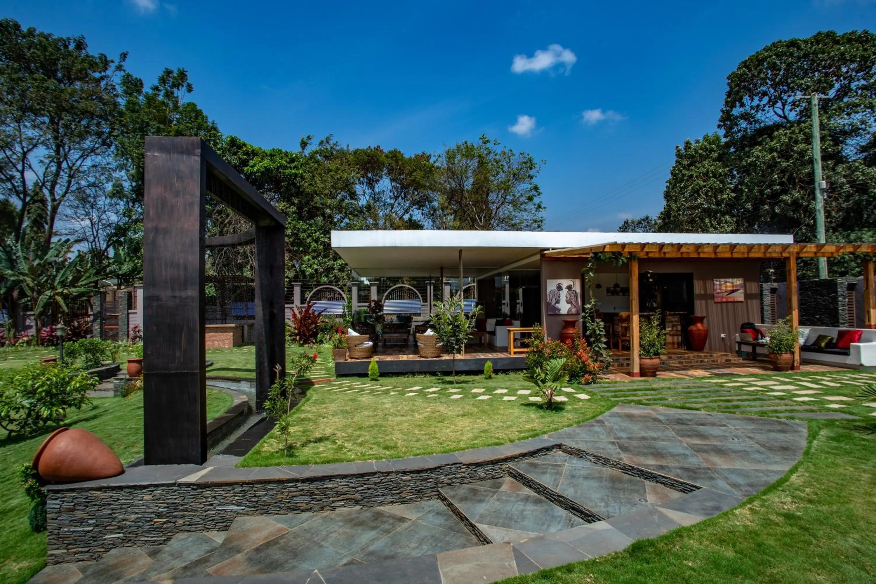 Garden in Kinga Homes Boutique Hotel