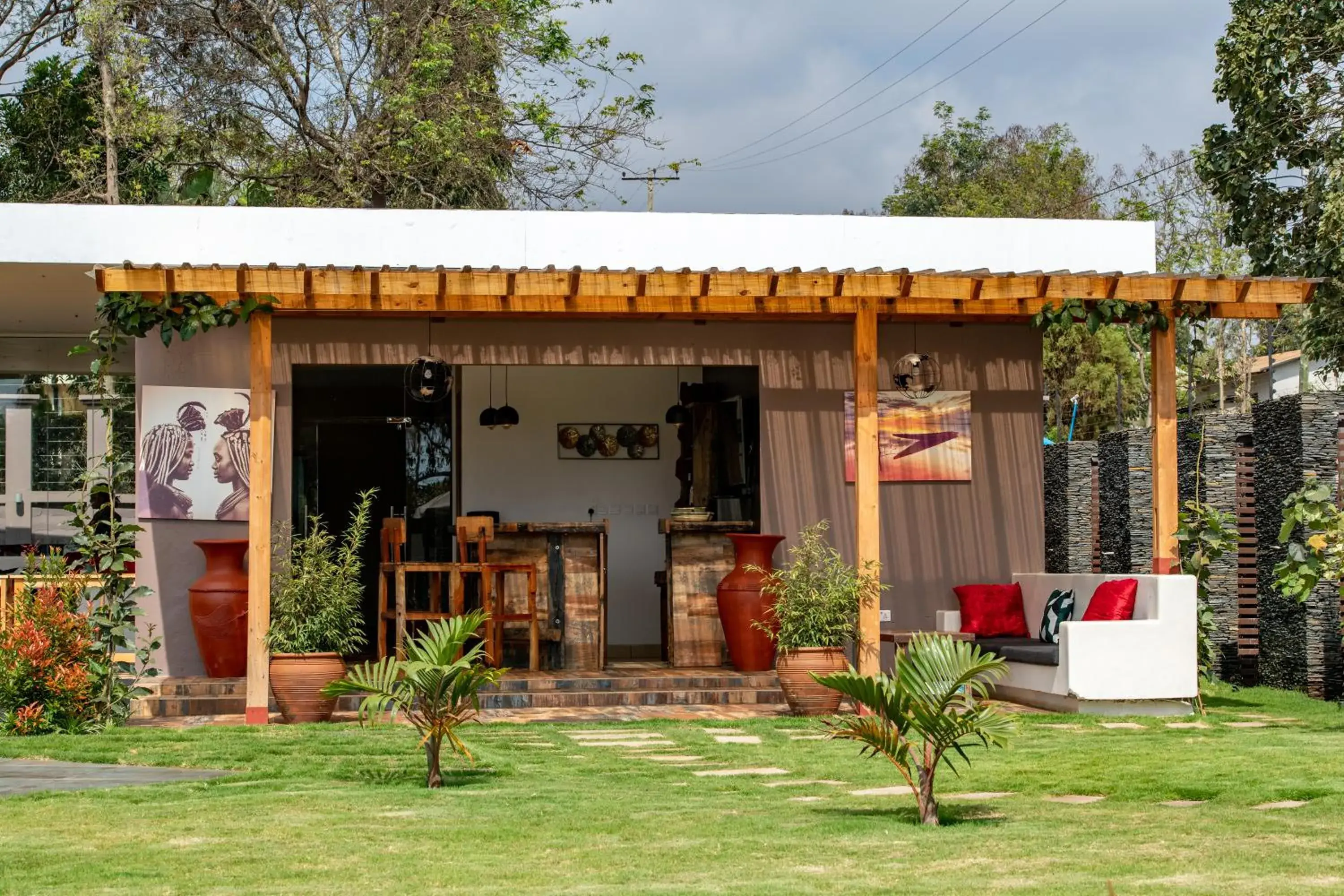 Lounge or bar in Kinga Homes Boutique Hotel Lounge or bar in Kinga Homes Boutique Hotel