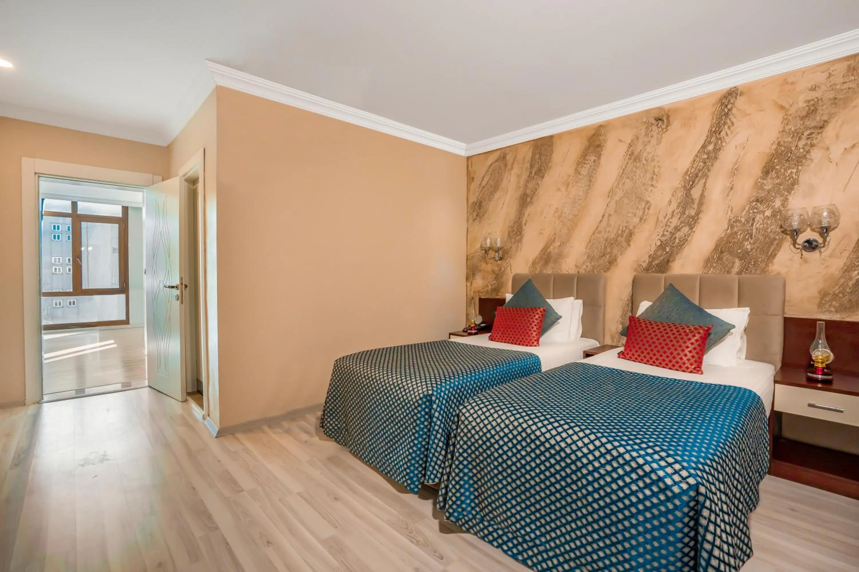 Bed in GRAND ANİ HOTEL