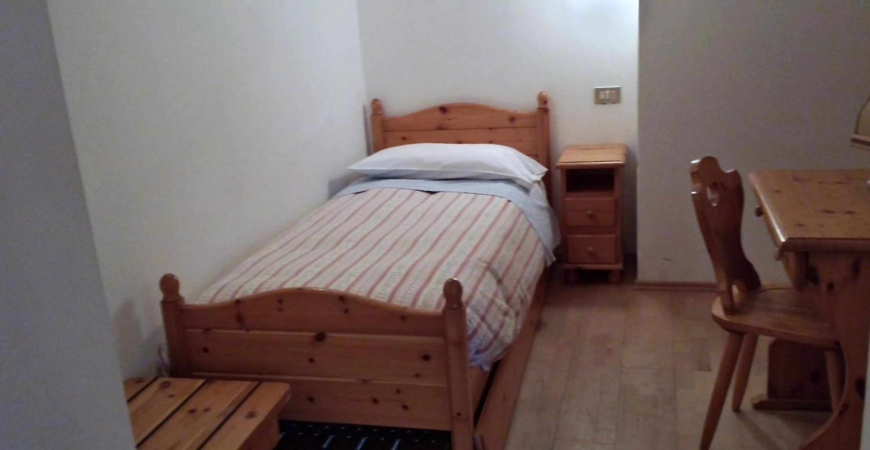 Bed in Hotel Sole
