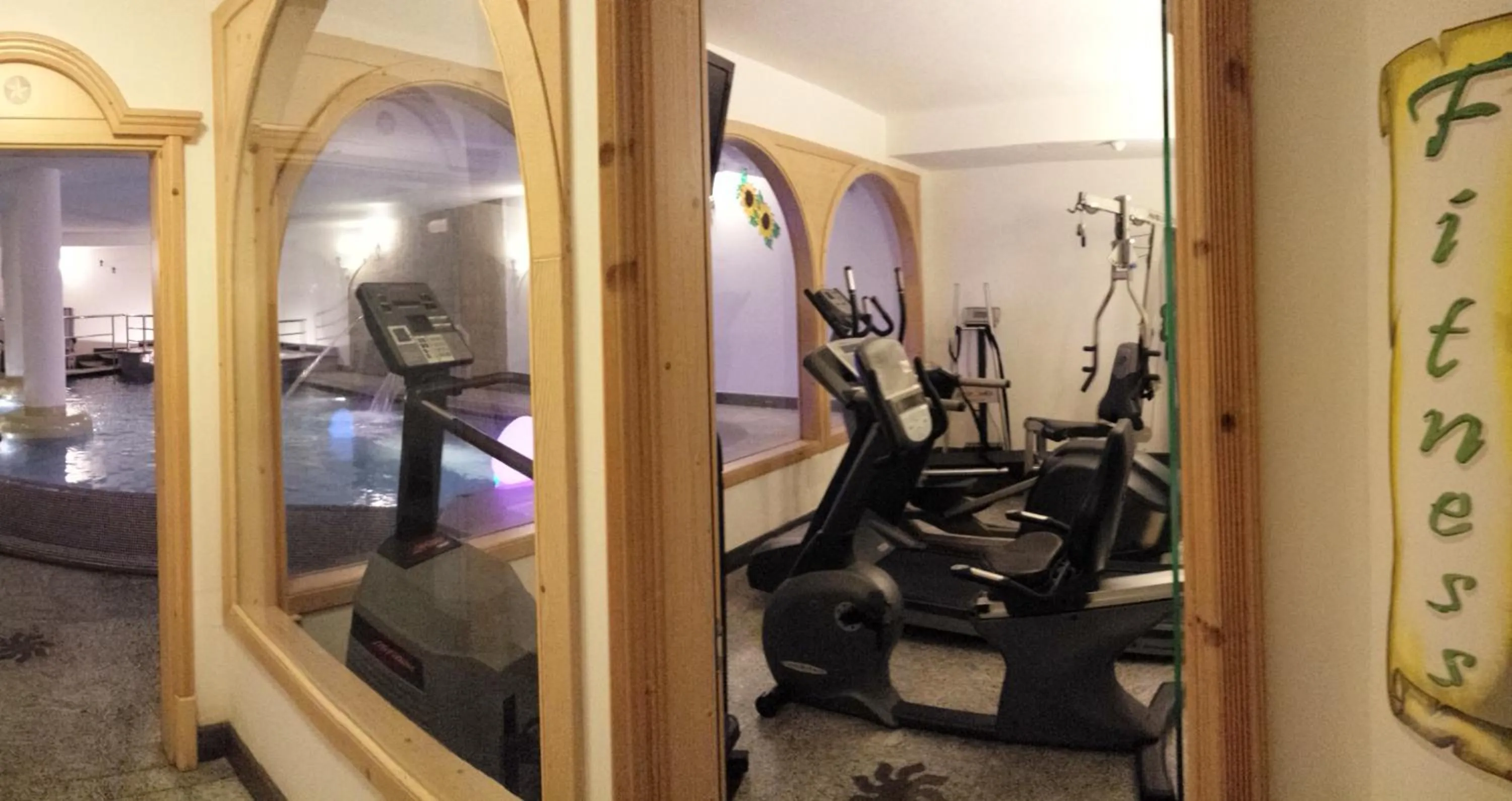 Fitness centre/facilities in Hotel Sole