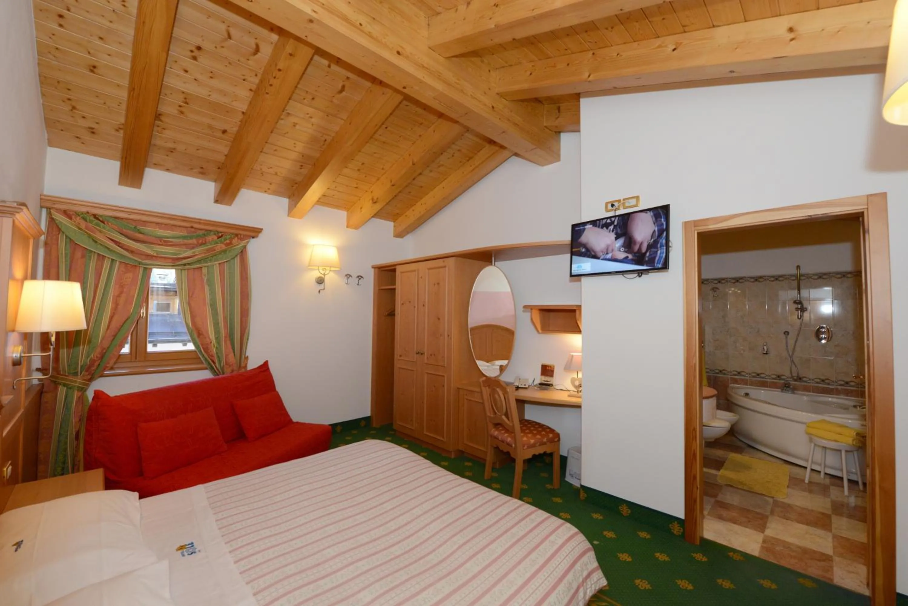 Bed in Hotel Sole