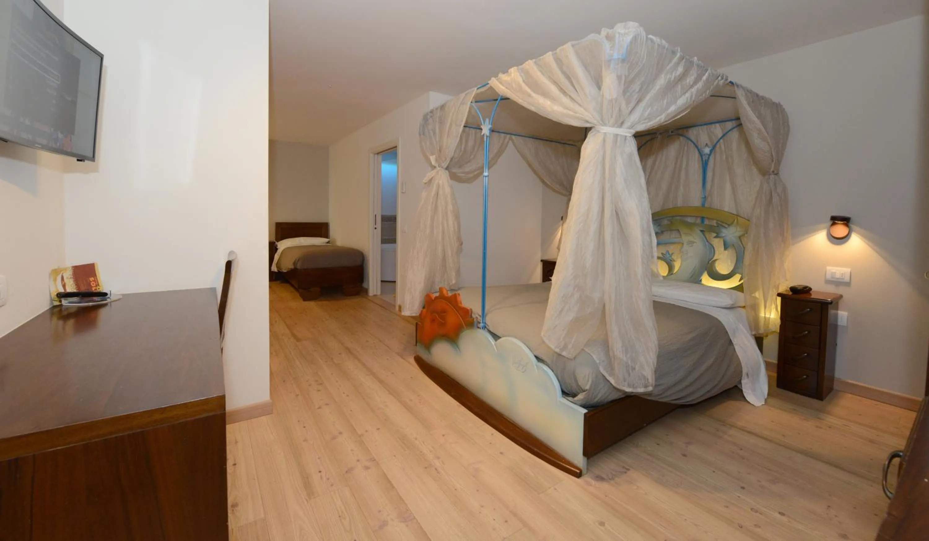 Bed in Hotel Sole