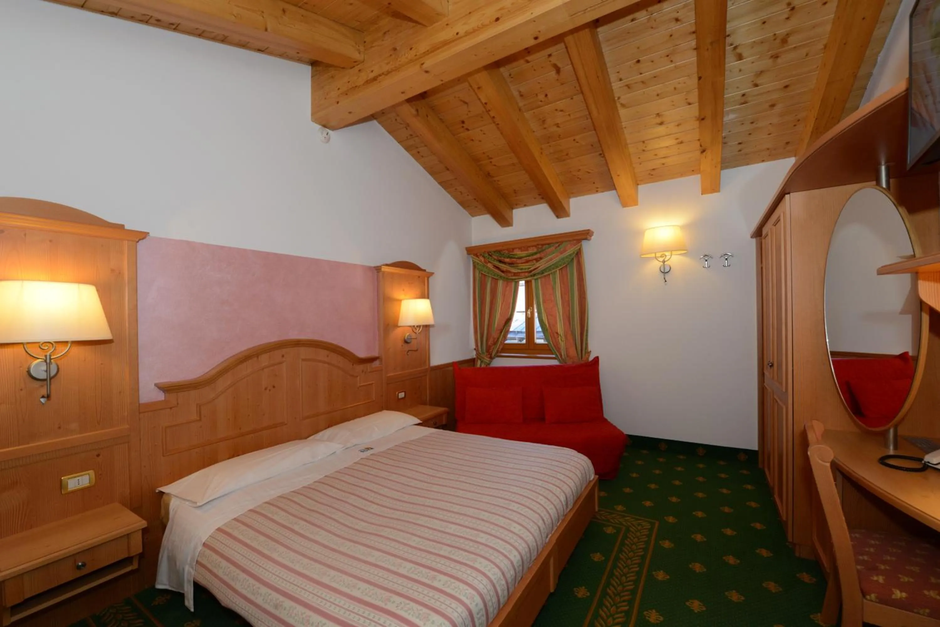 Bed in Hotel Sole
