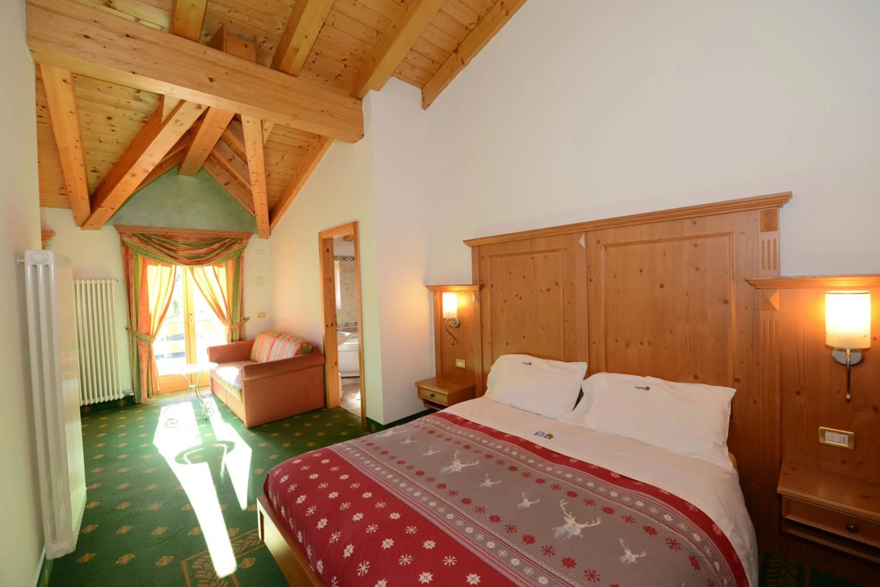 Bed in Hotel Sole