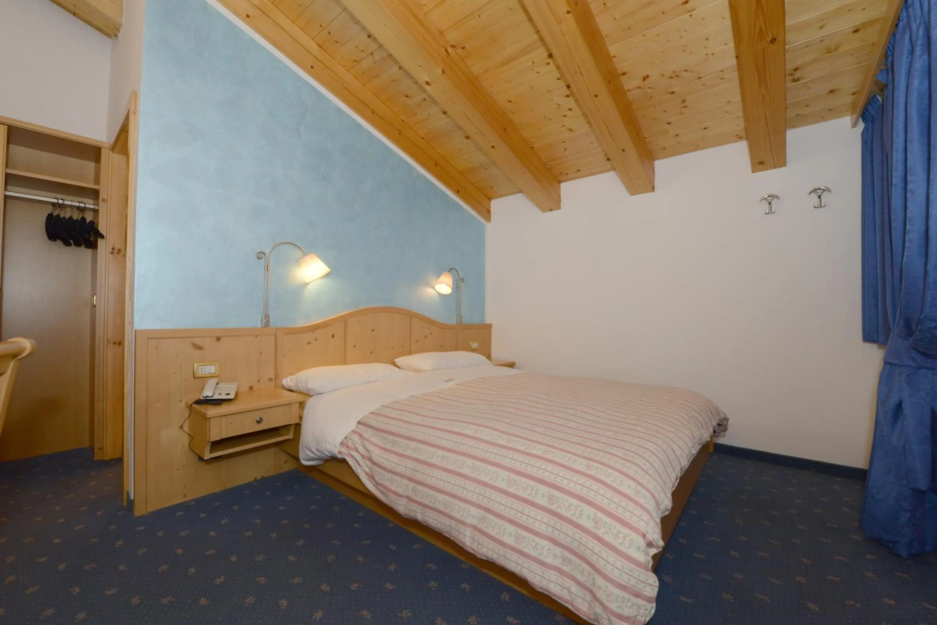 Bed in Hotel Sole