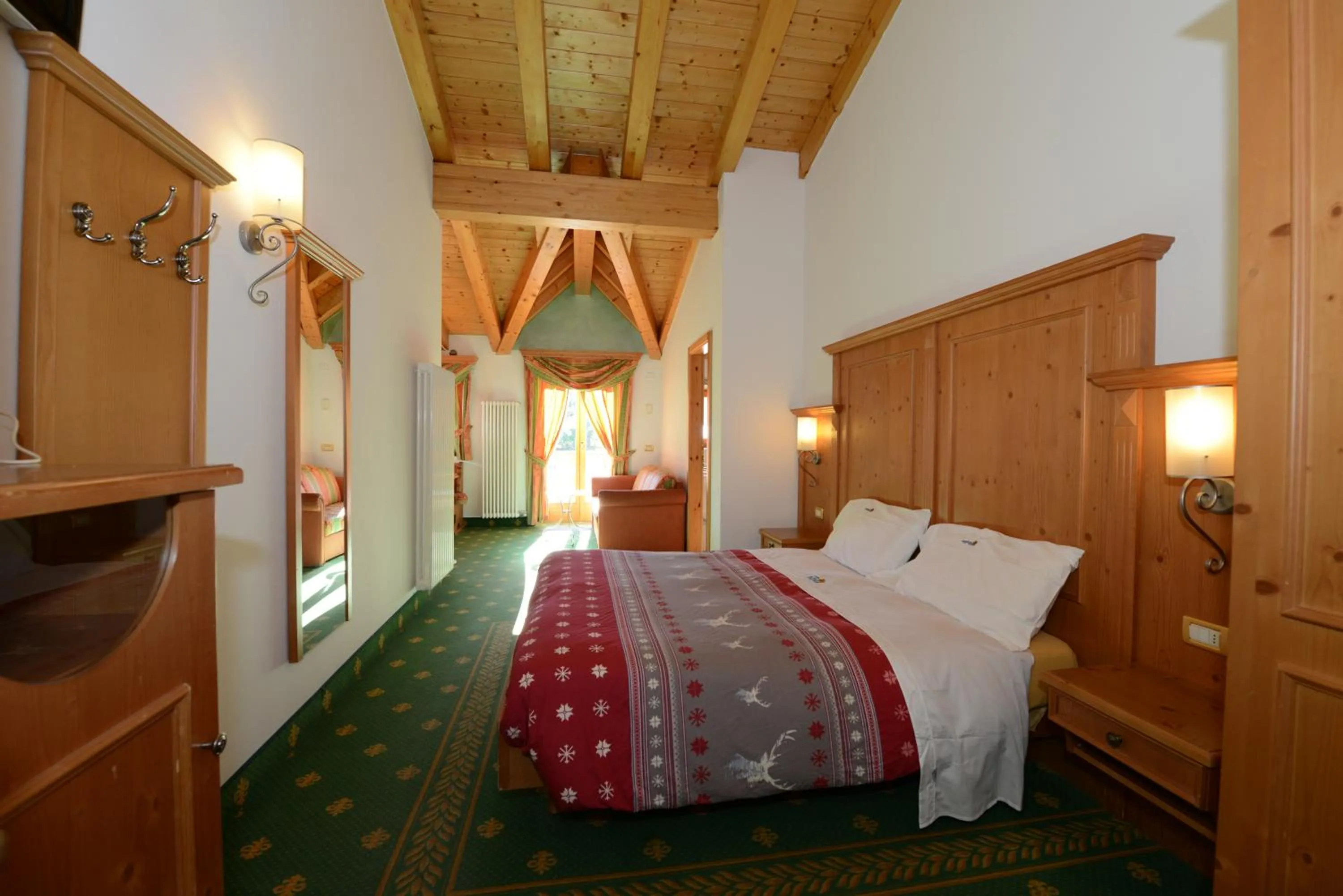 Bed in Hotel Sole
