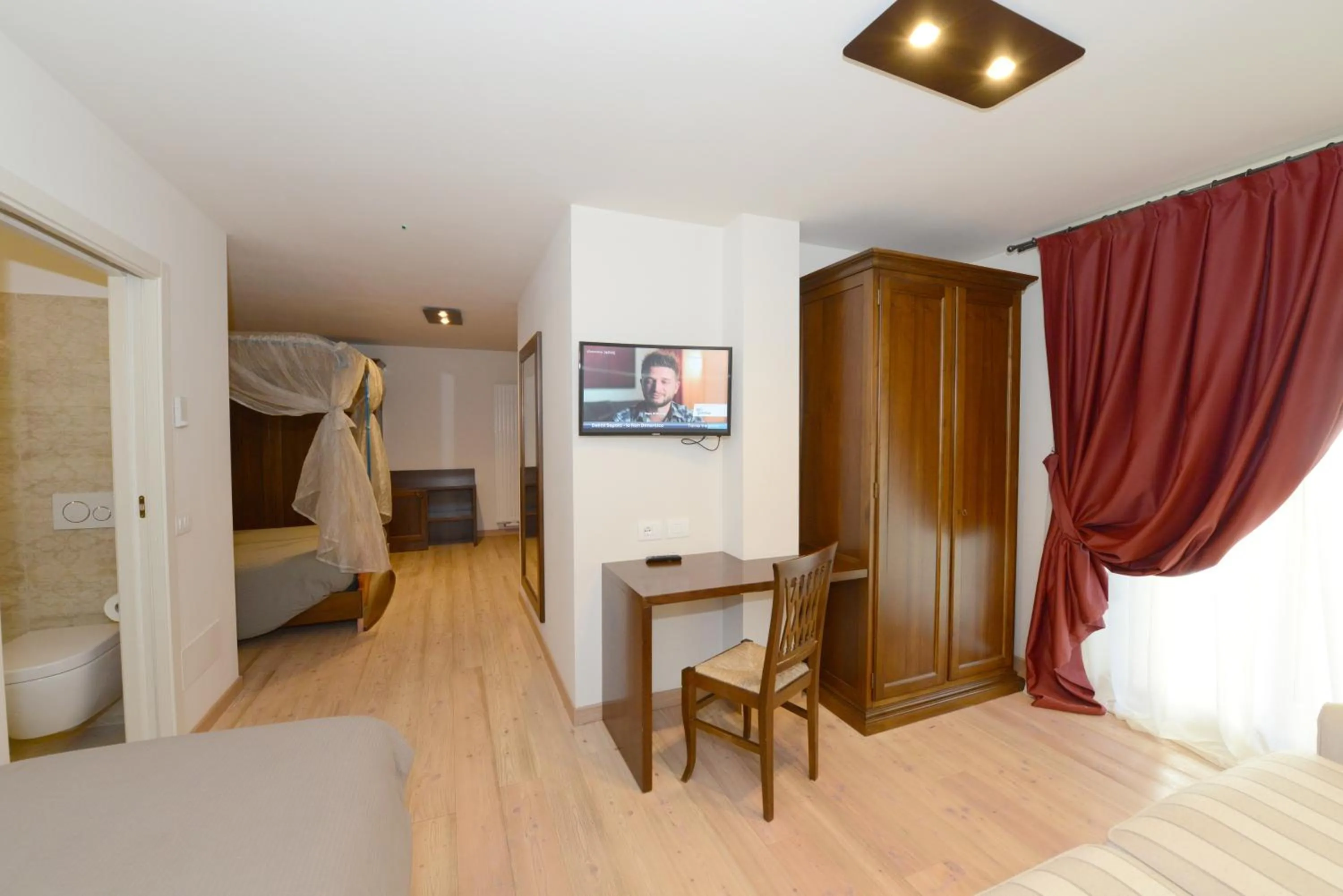 Bed in Hotel Sole