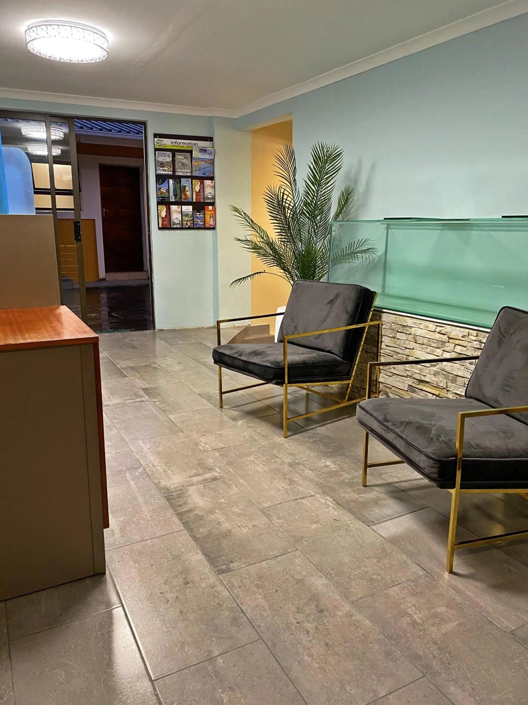 Lobby or reception in Seven Wonders B&B