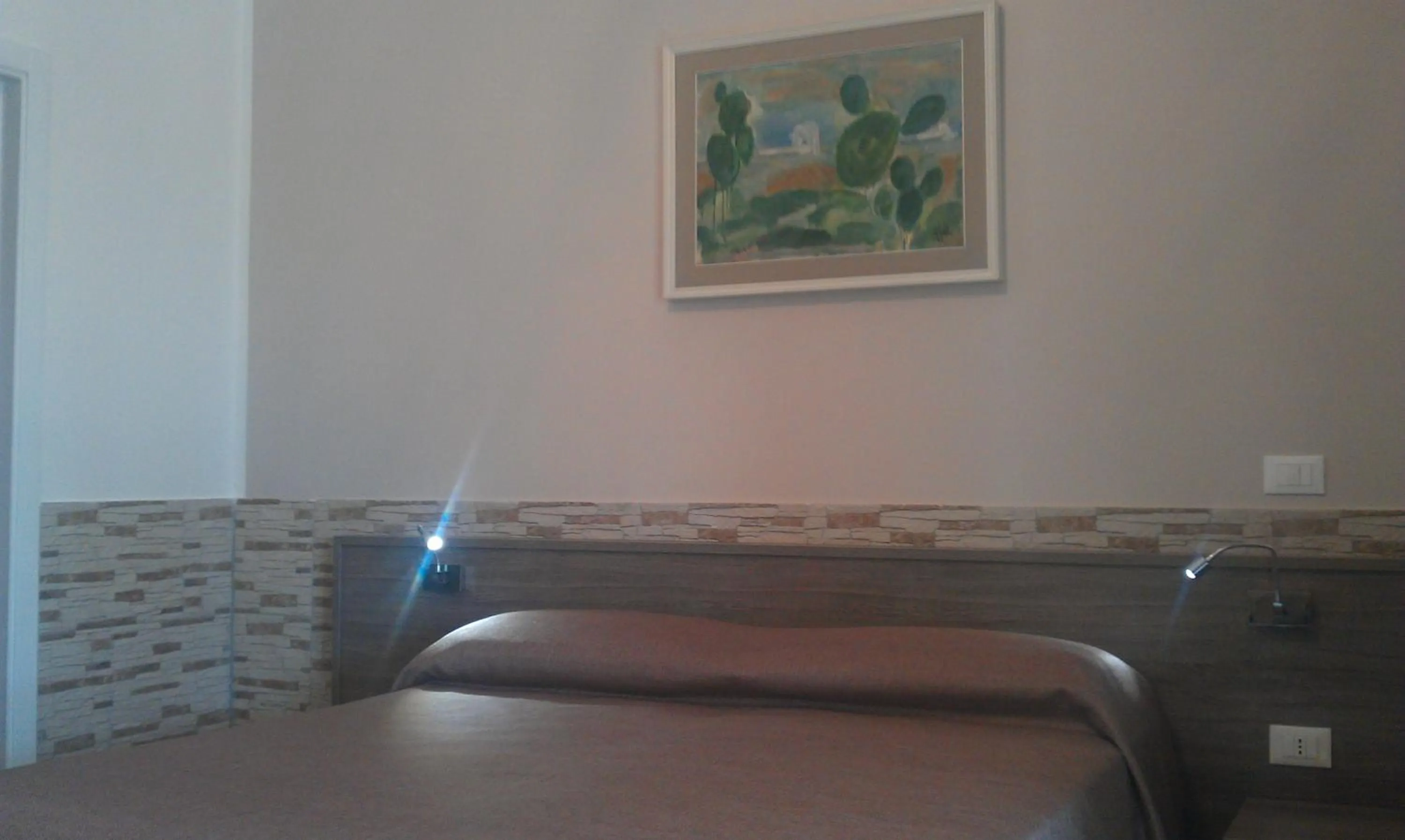 Decorative detail, Bed in La Giara Resort