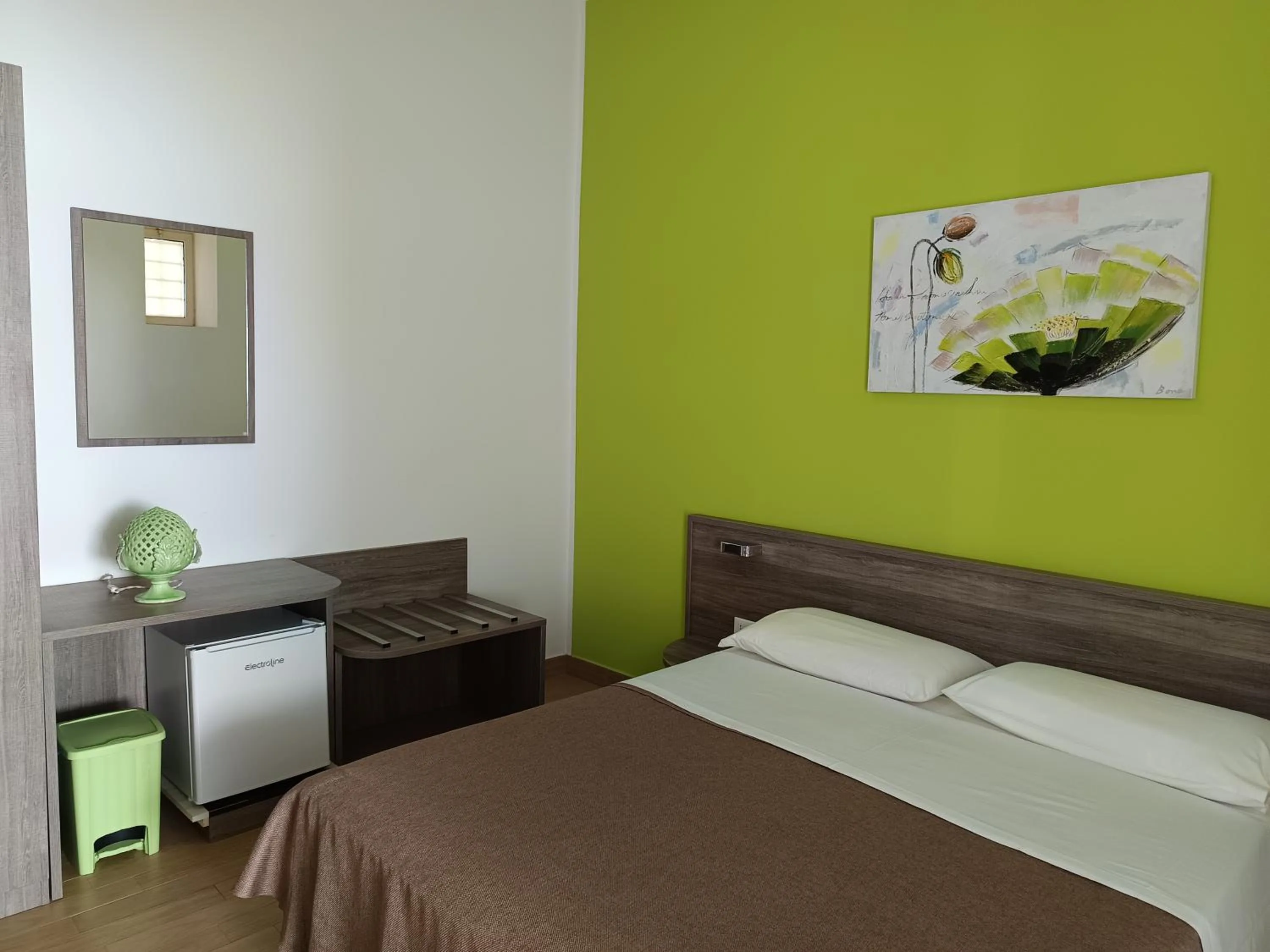 Bed in La Giara Resort