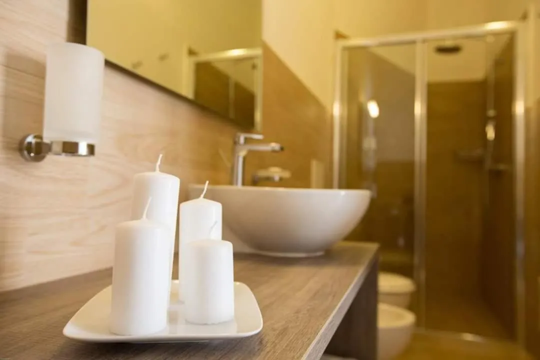 Shower in La Giara Resort