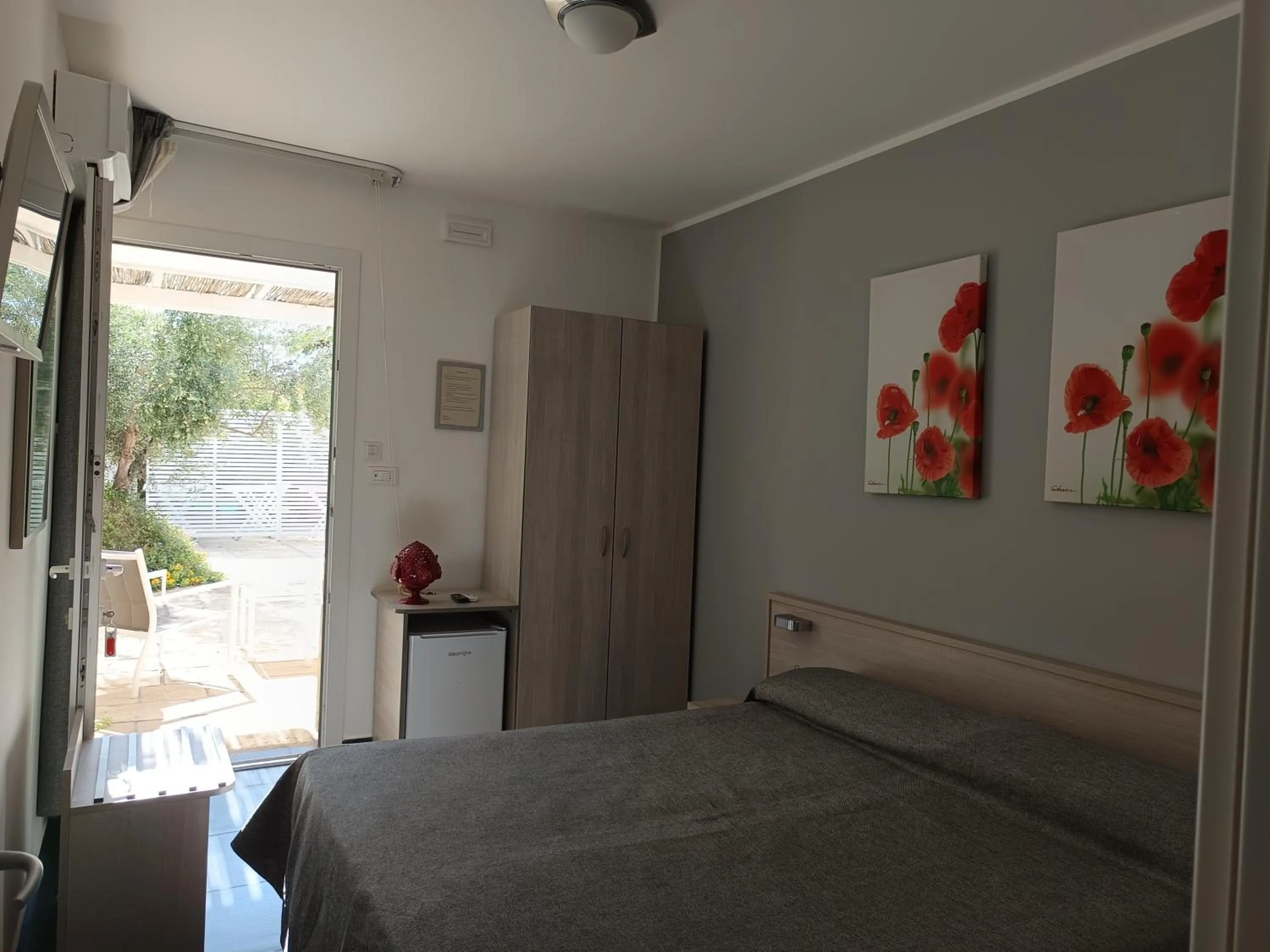 Bed in La Giara Resort