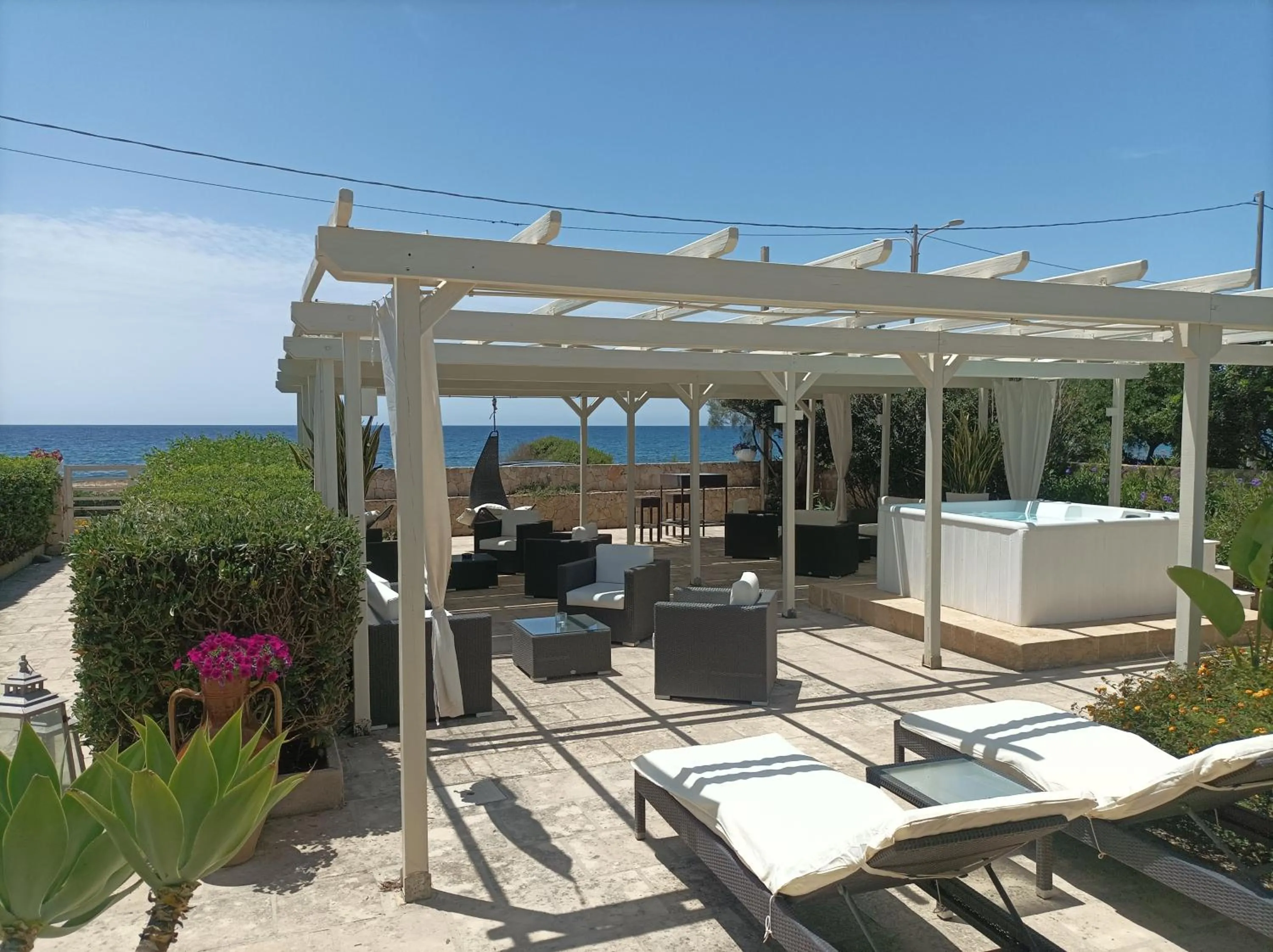 Sea view in La Giara Resort