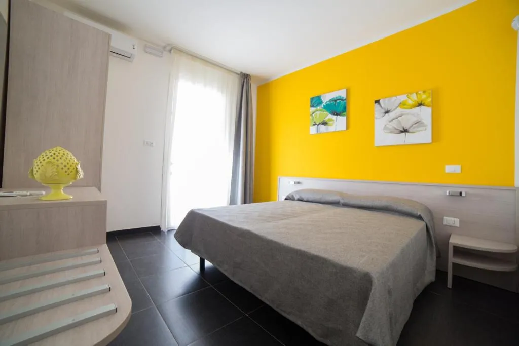 Bed in La Giara Resort