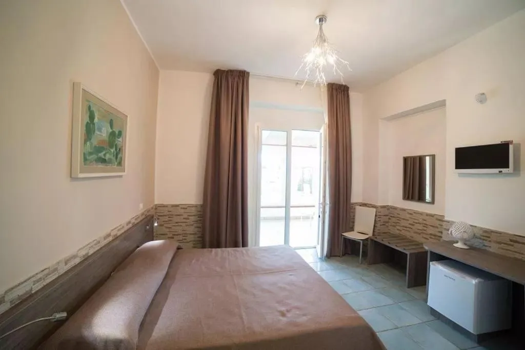 Bed in La Giara Resort