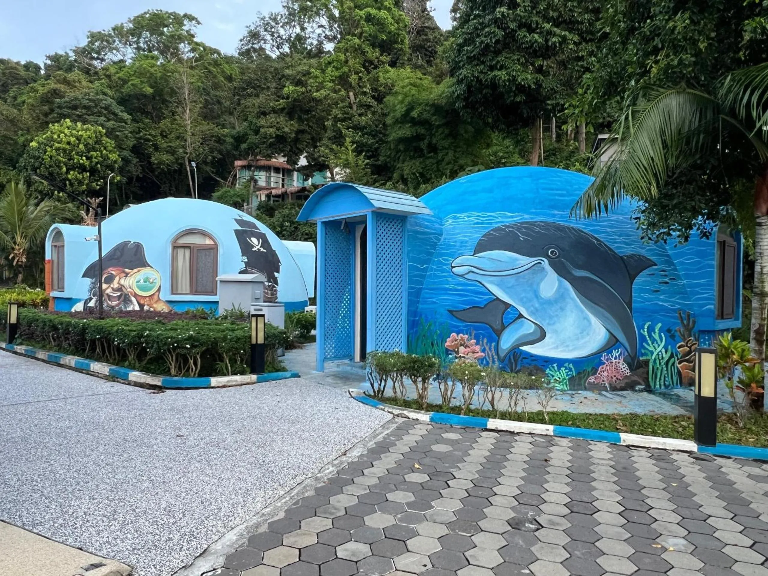 Property building in MyRus Resort Langkawi