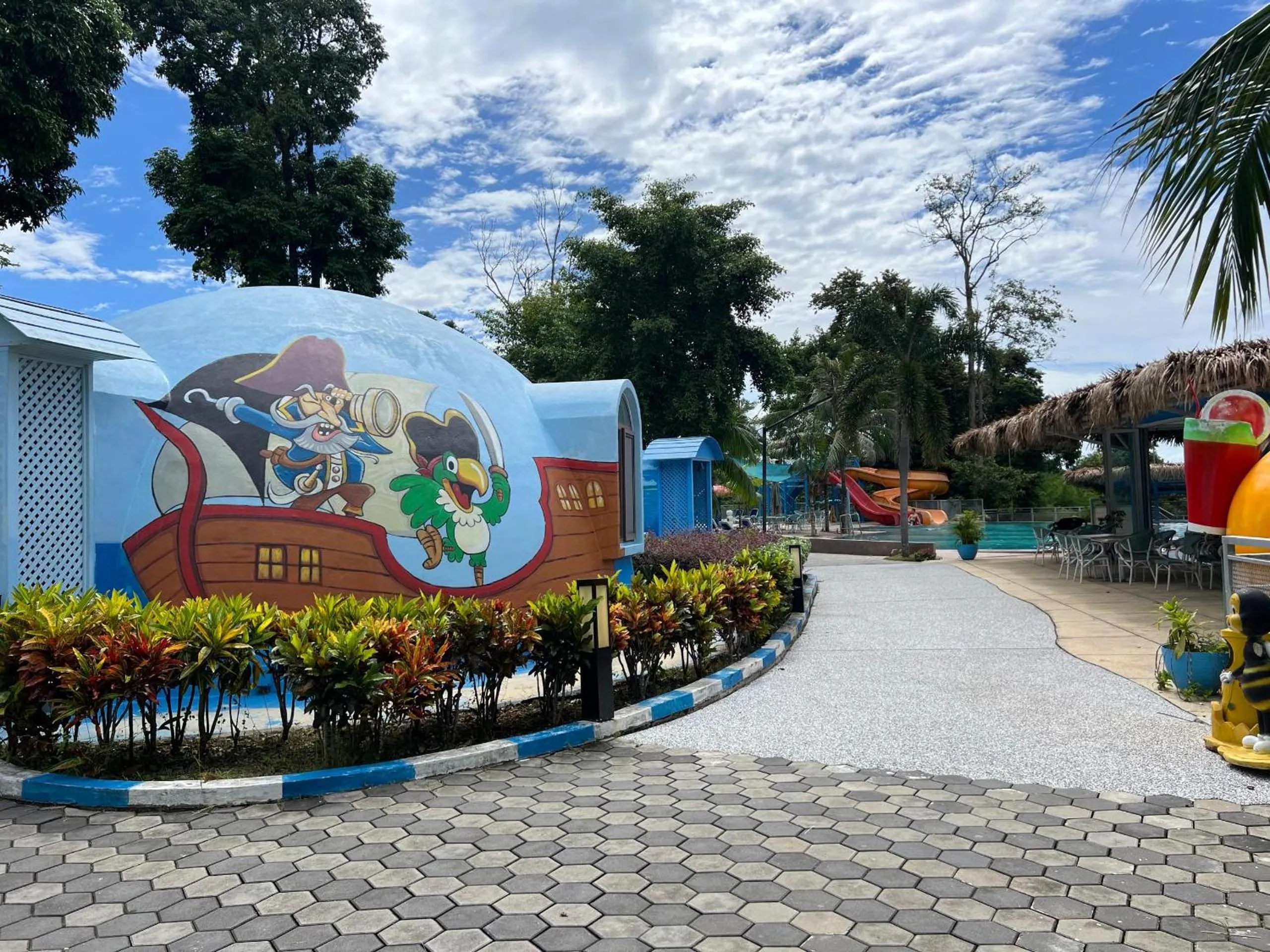 Decorative detail in MyRus Resort Langkawi