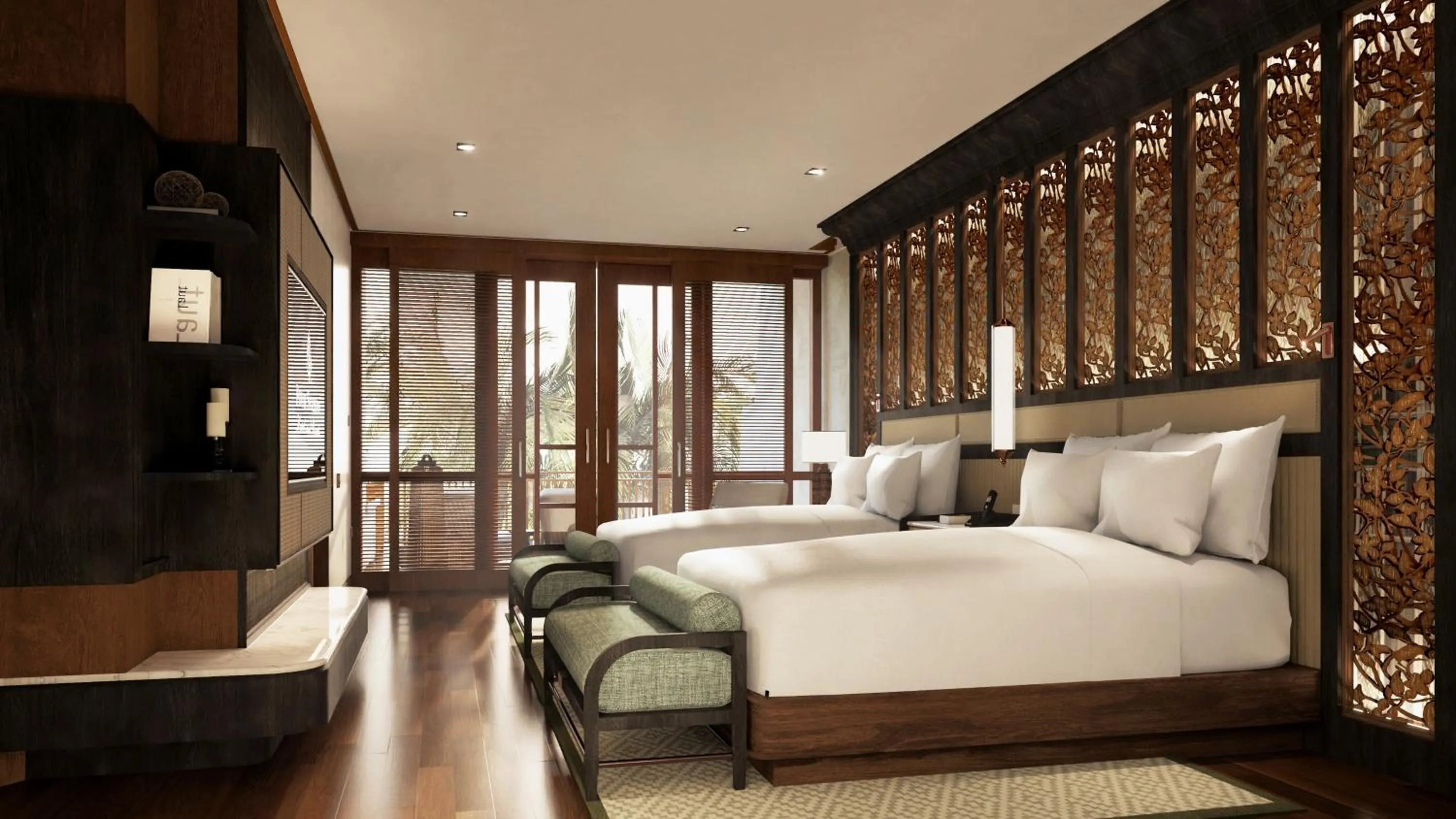 Bedroom, Bed in Four Seasons Resort Bali at Sayan
