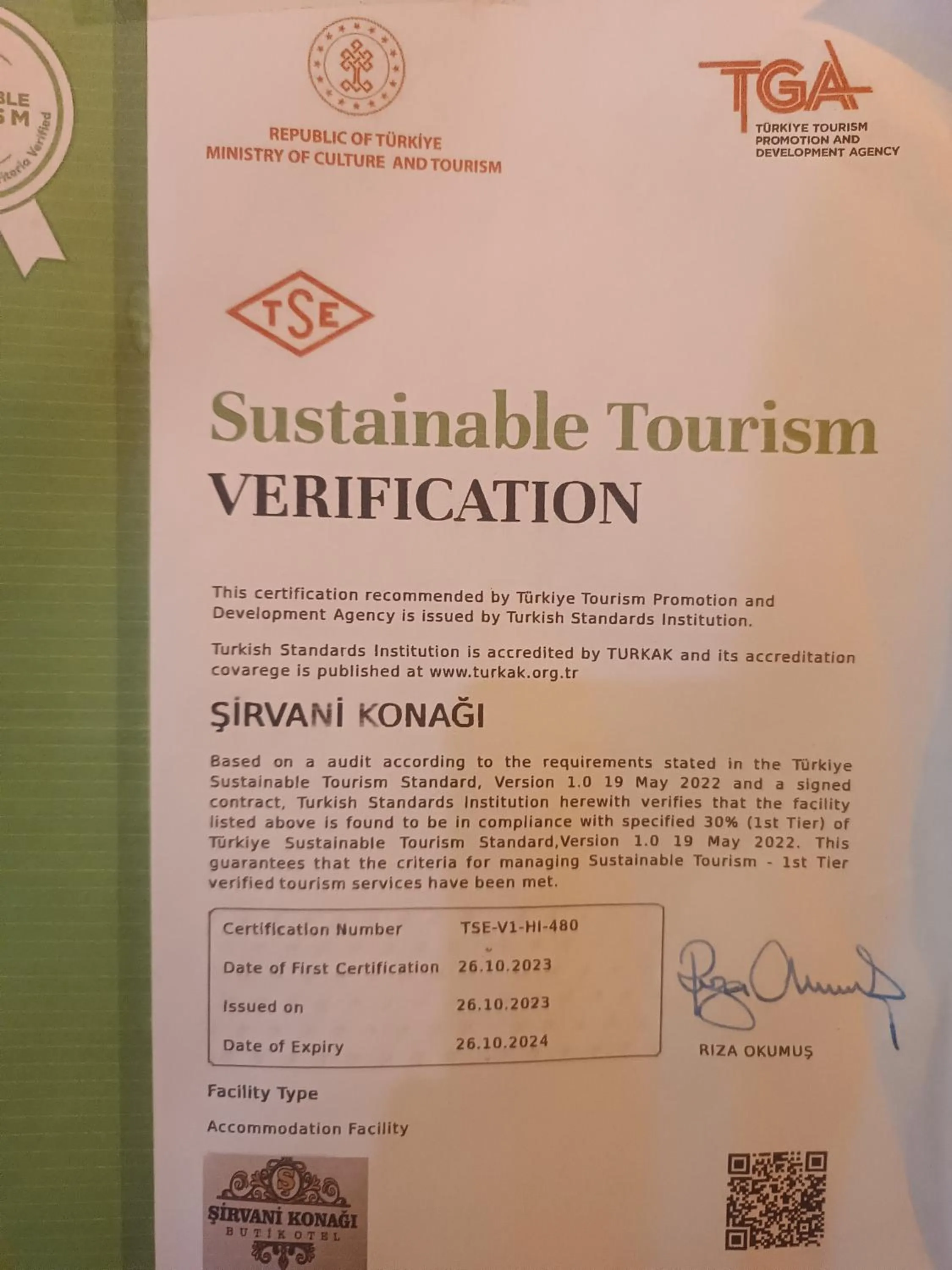 Property logo or sign in Şirvani Konağı