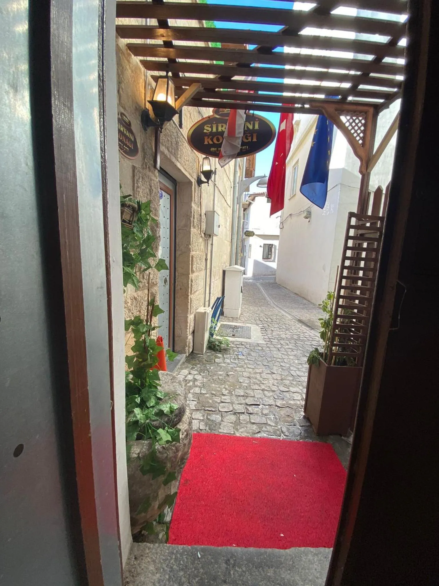 Facade/entrance in Şirvani Konağı