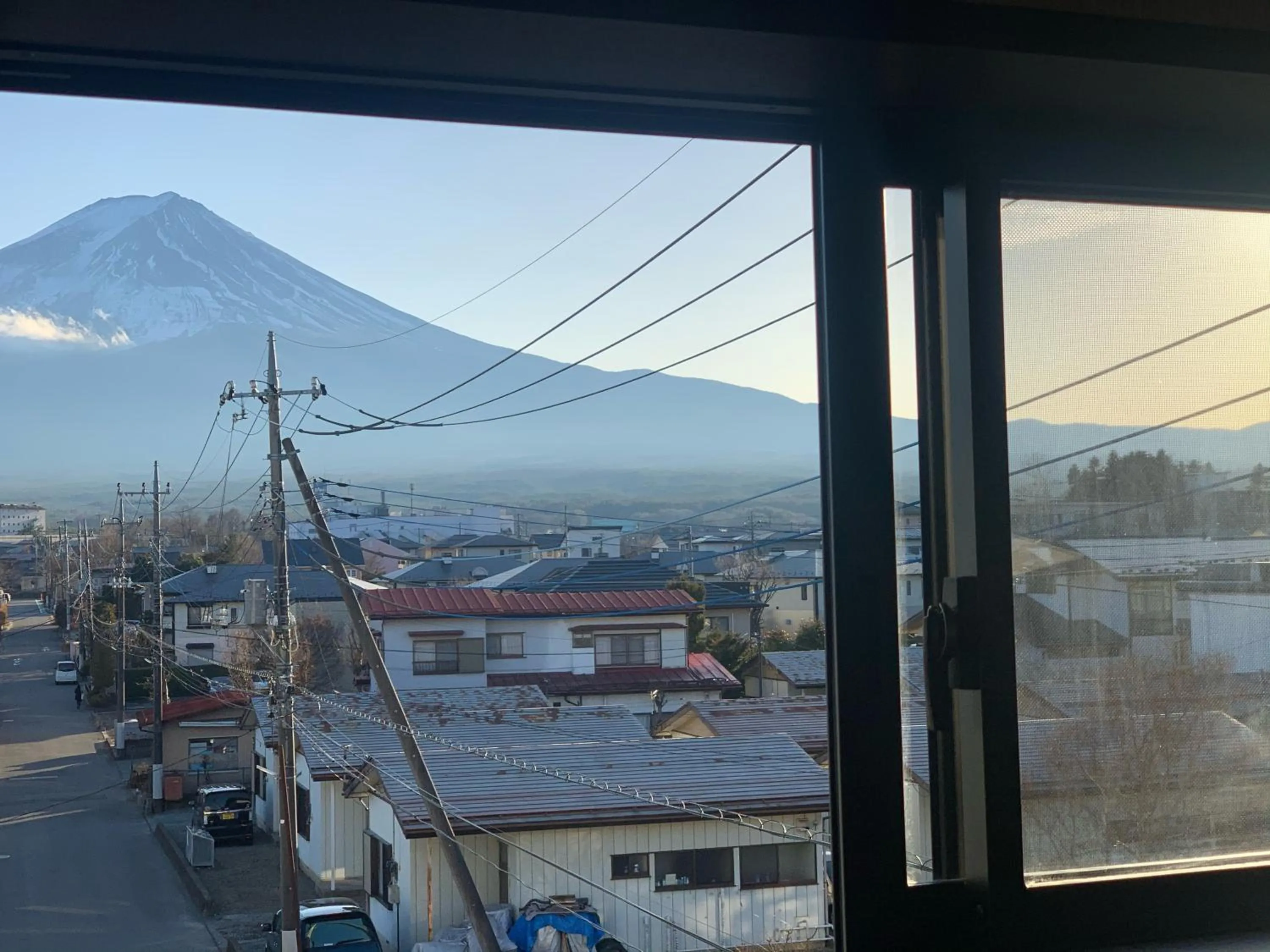 Mountain view in Hostel SAMURISE 81INN