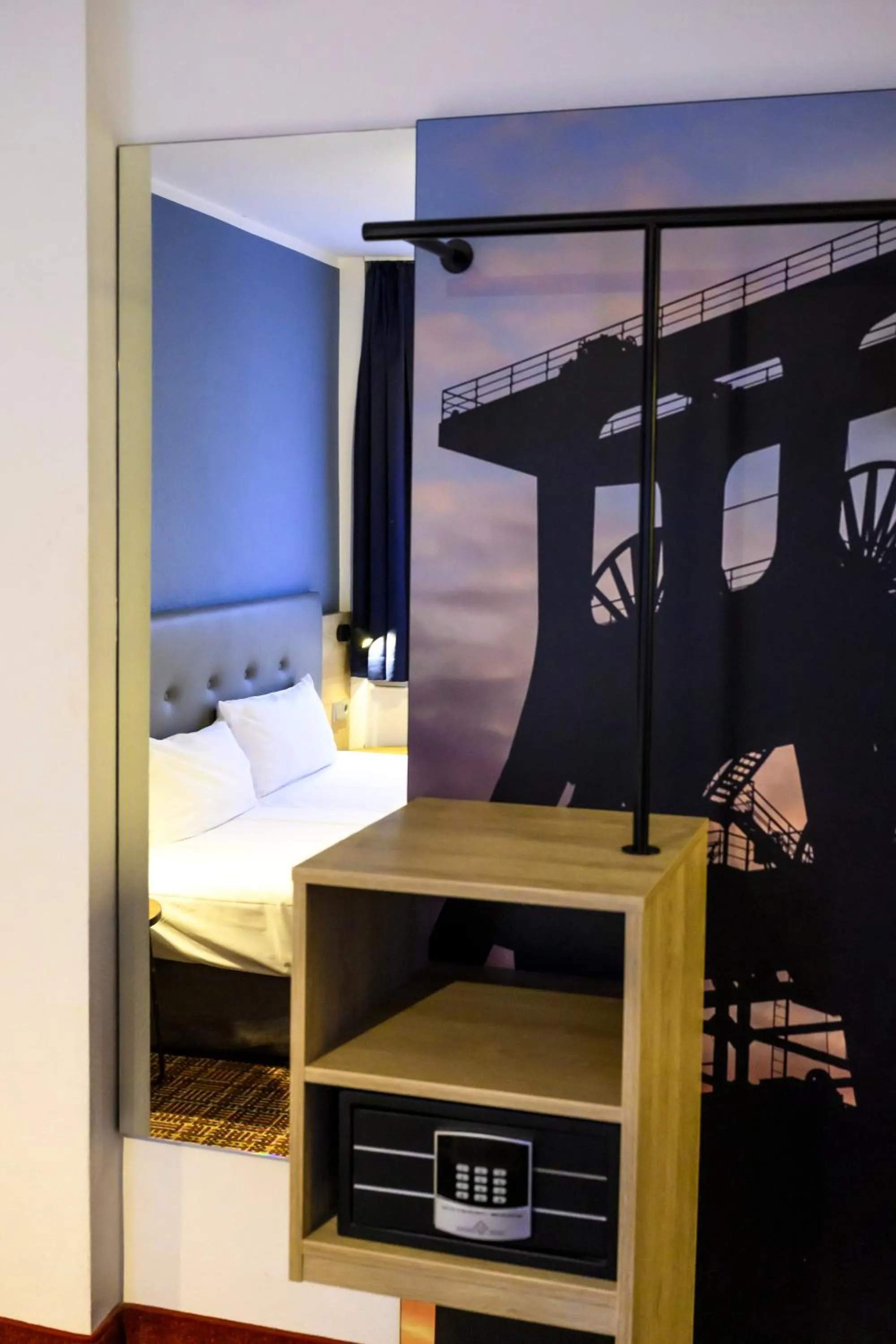 Bed in Hotel Ambassador Essen