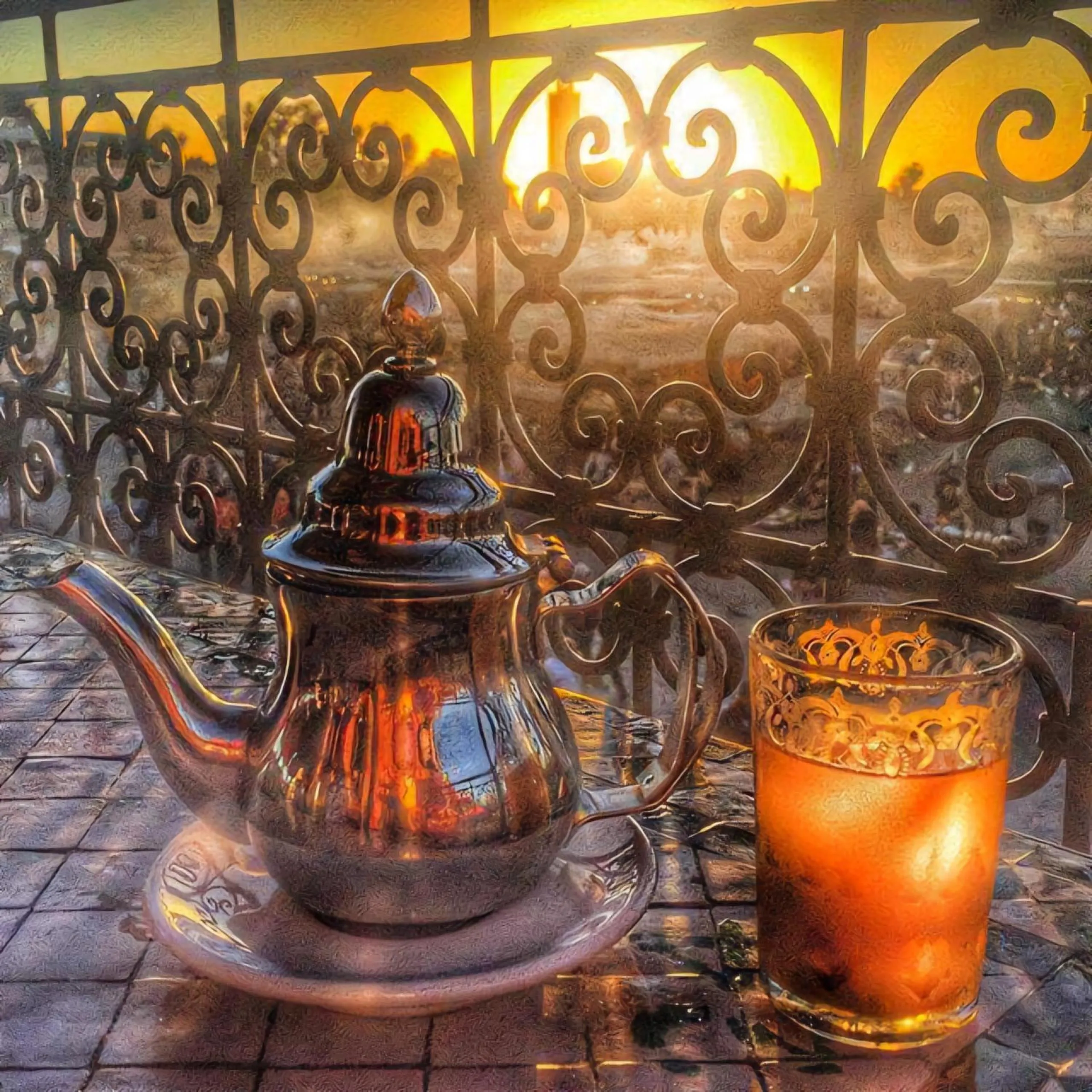 Drinks in La Perle de l'Atlas by Golf Resort