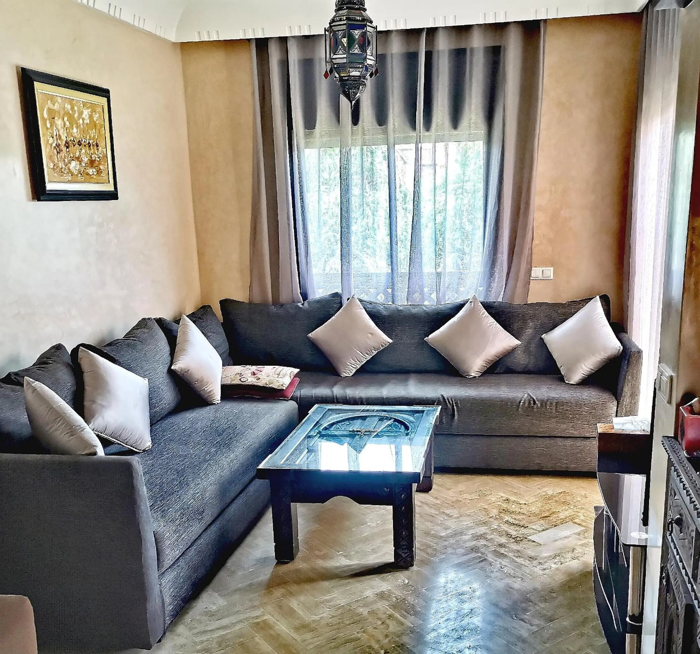 Living room in La Perle de l'Atlas by Golf Resort