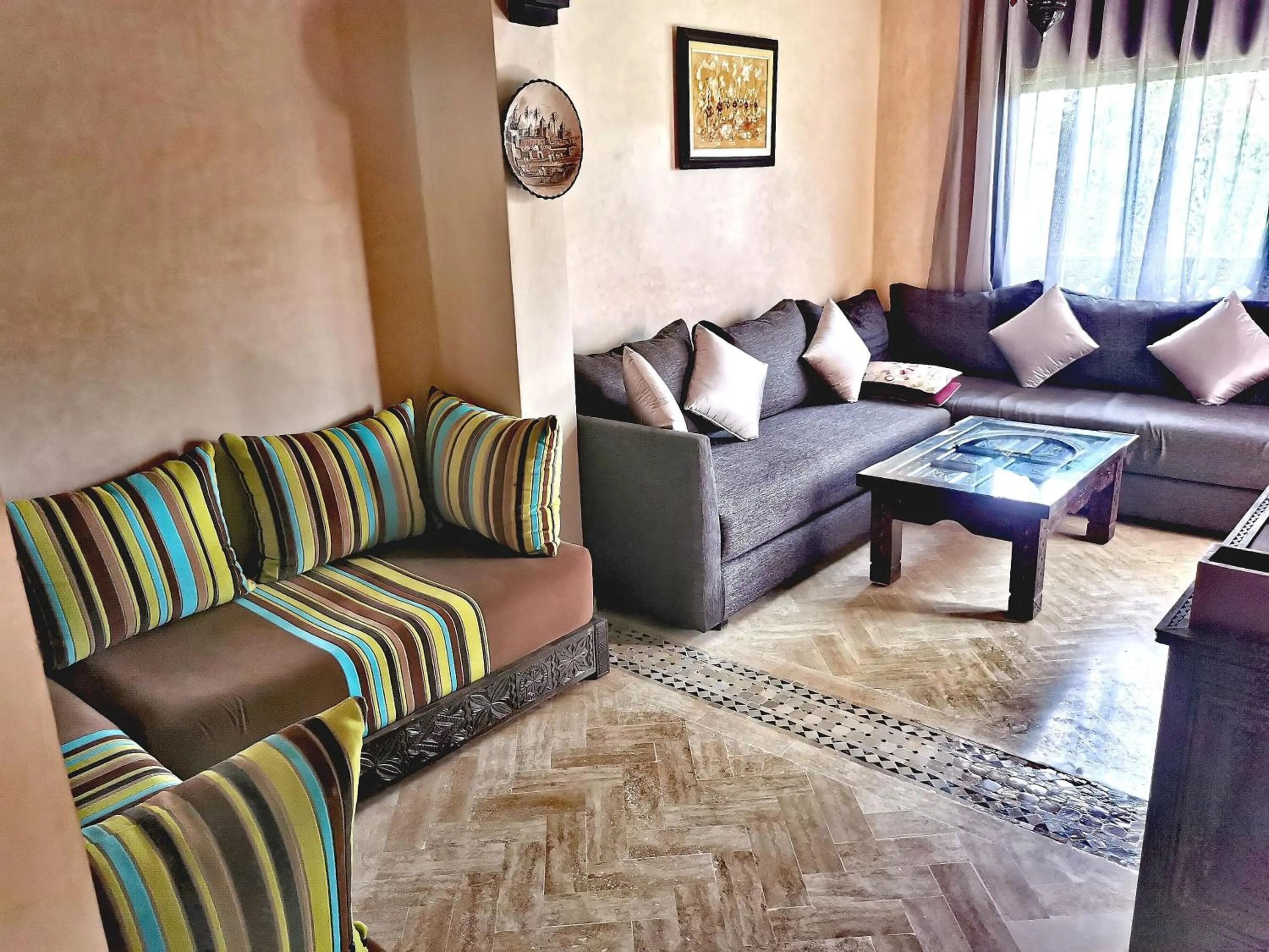 Living room in La Perle de l'Atlas by Golf Resort