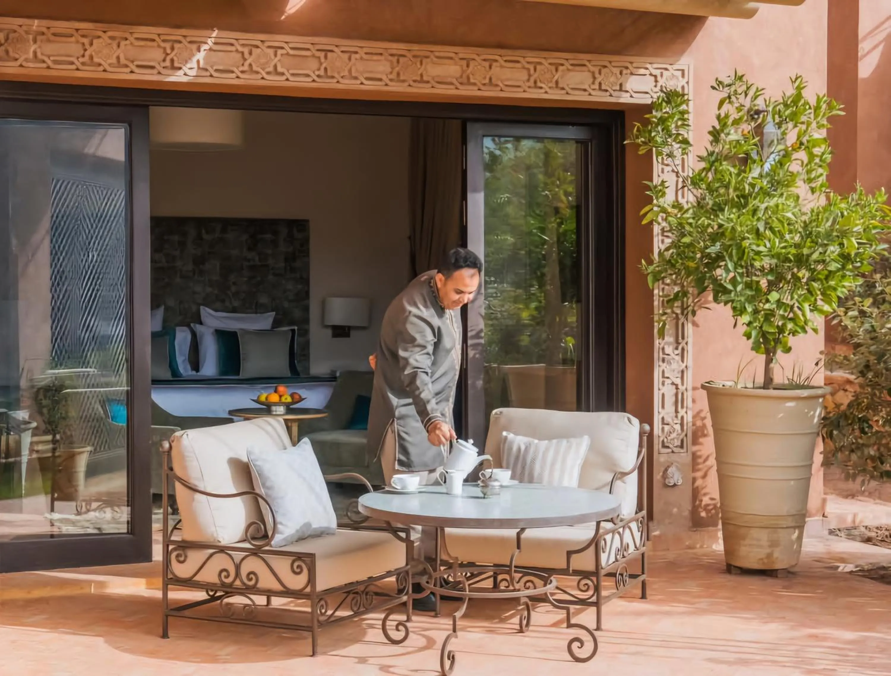 Patio in La Perle de l'Atlas by Golf Resort