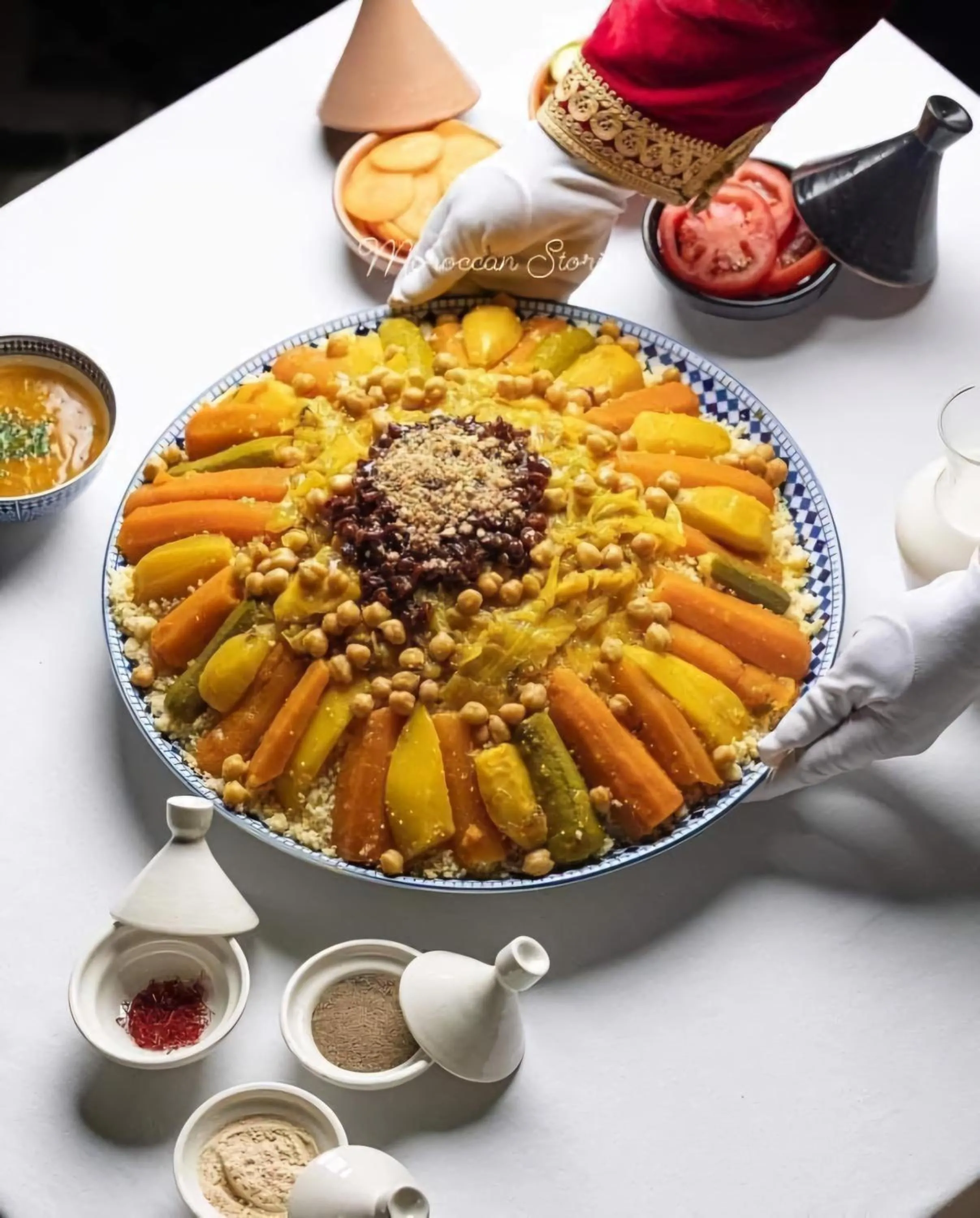 Food in La Perle de l'Atlas by Golf Resort