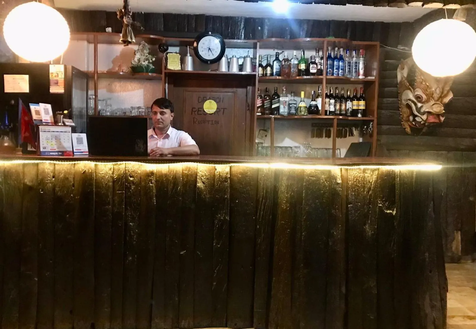 Lobby or reception in Hotel New Dragon